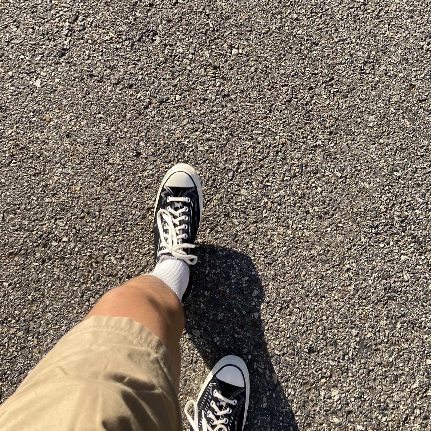 Converse Chuck 70 Ox Black - Standard 착용 스타일