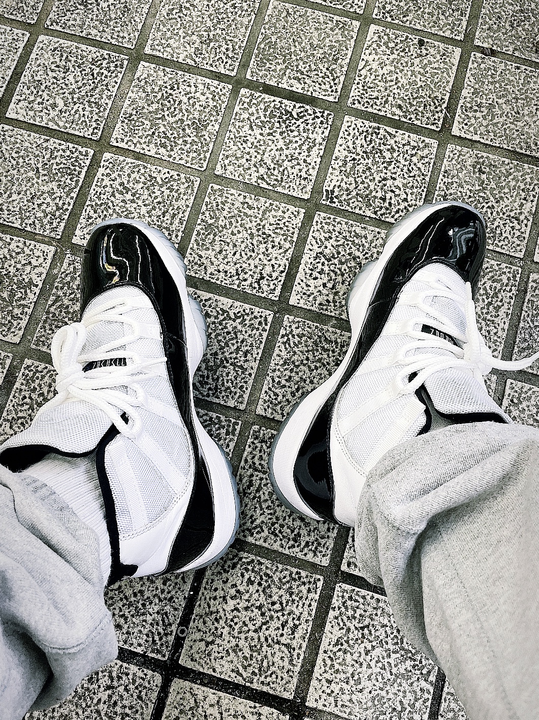 Jordan 11 Retro Concord 2018 착용 스타일