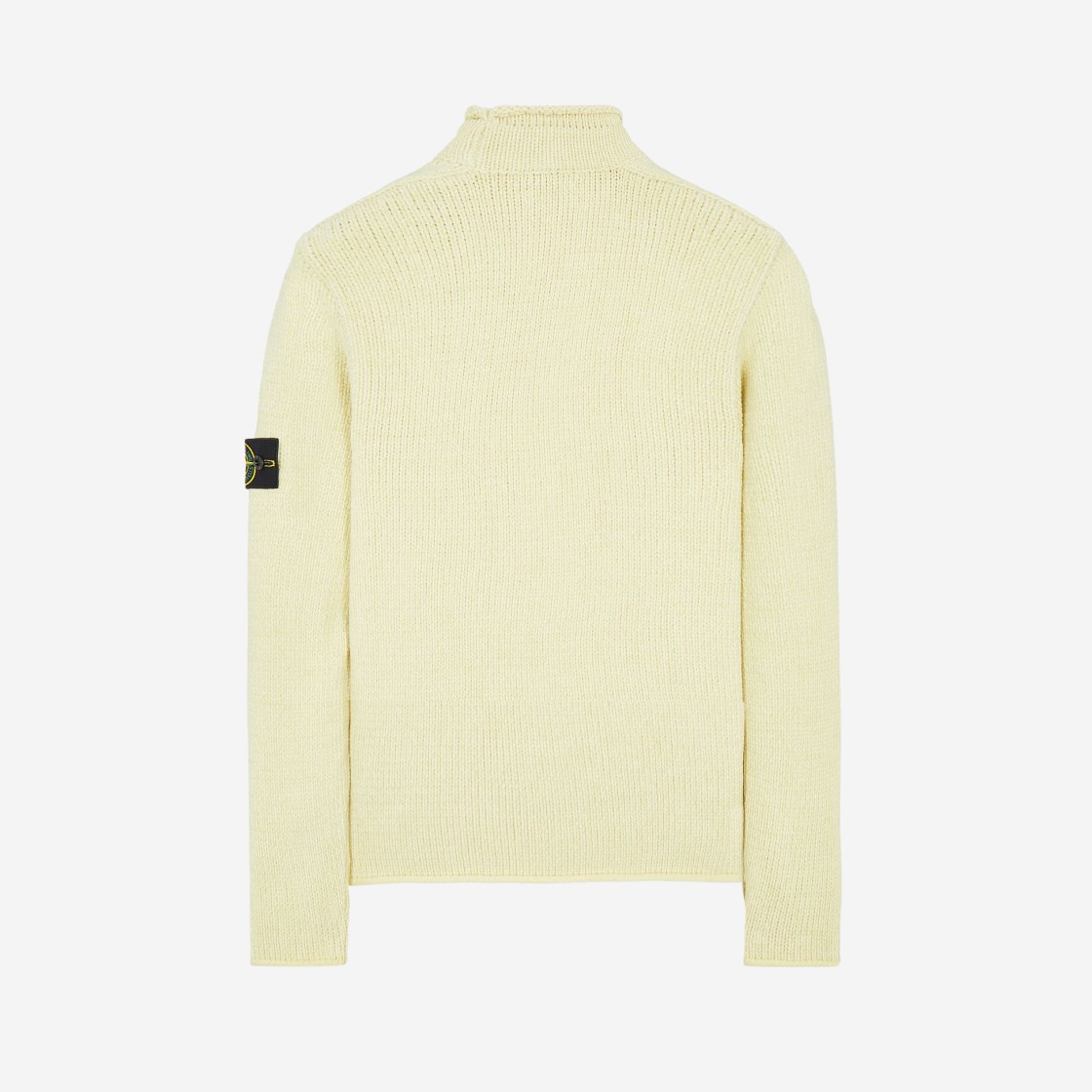 Stone Island 513A5 Mock Neck Knit Cream - 22FW 상세 이미지 2