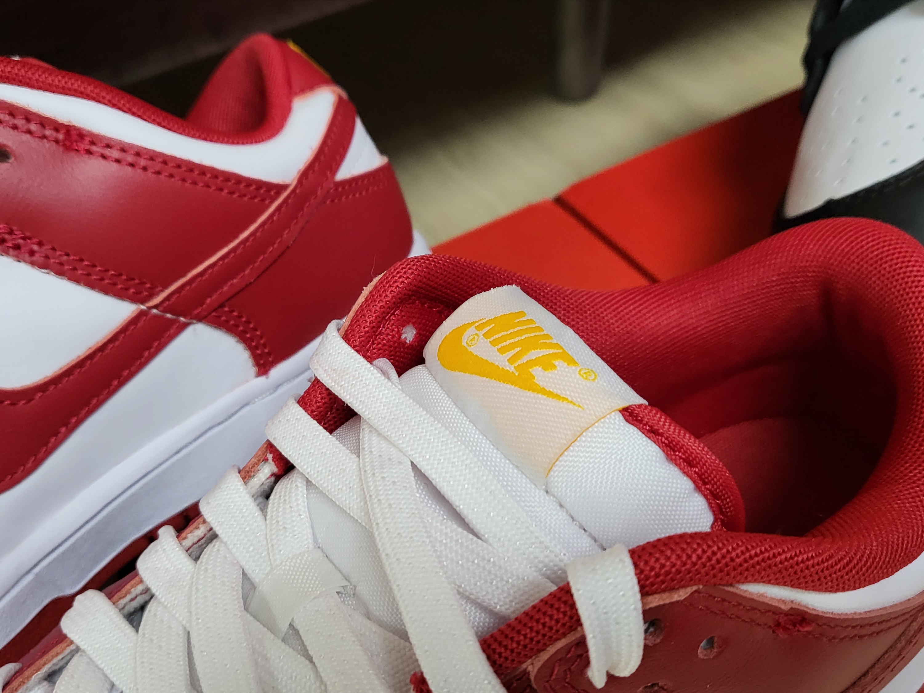 Nike Dunk Low Retro Gym Red 착용 스타일 - 3