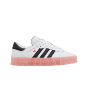 (W) Adidas Sambarose White Pink