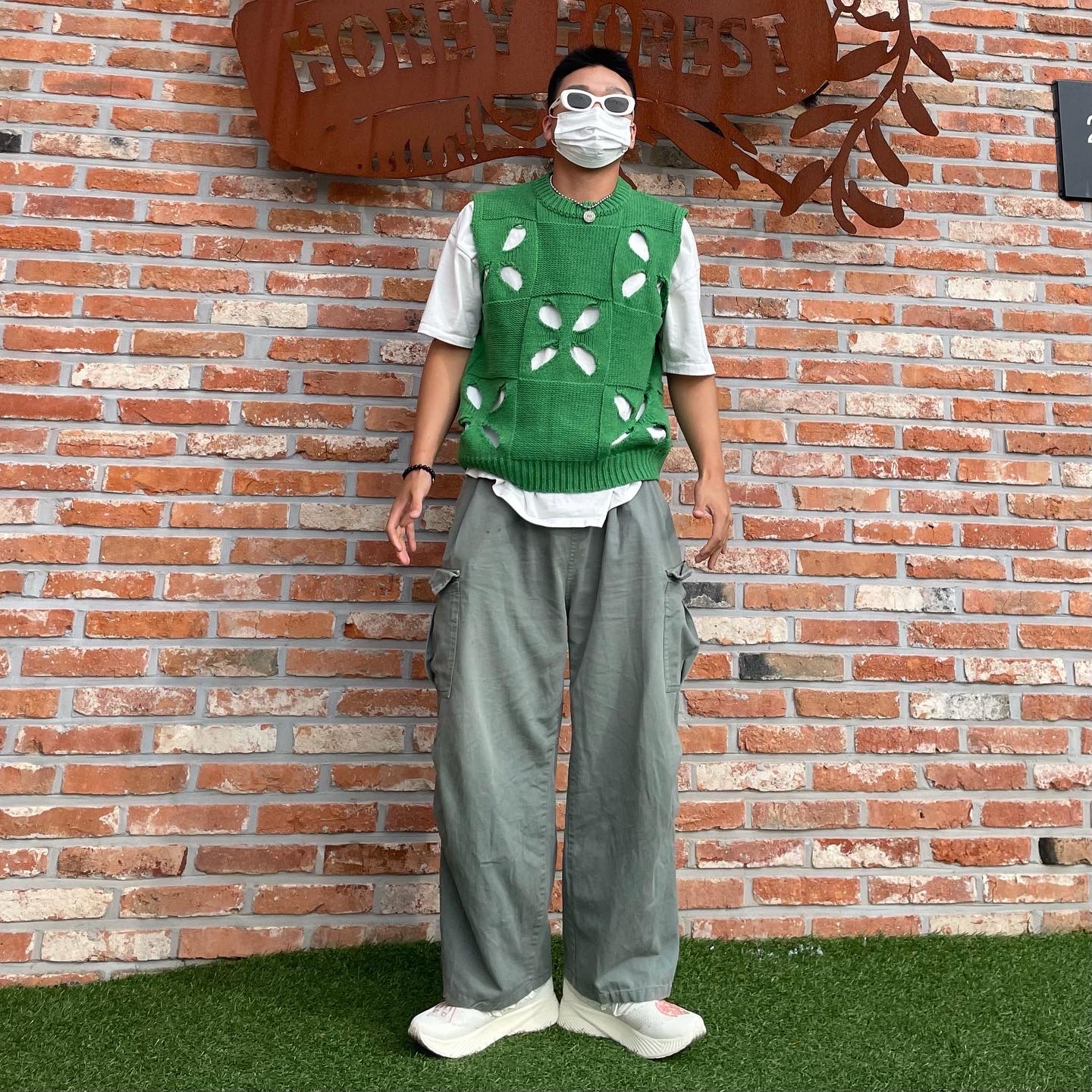 New Balance x Stone Island x Tokyo Design Studio FuelCell RC Elite v2 착용 스타일