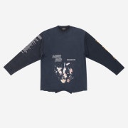 speed hunter upside down t shirt oversized