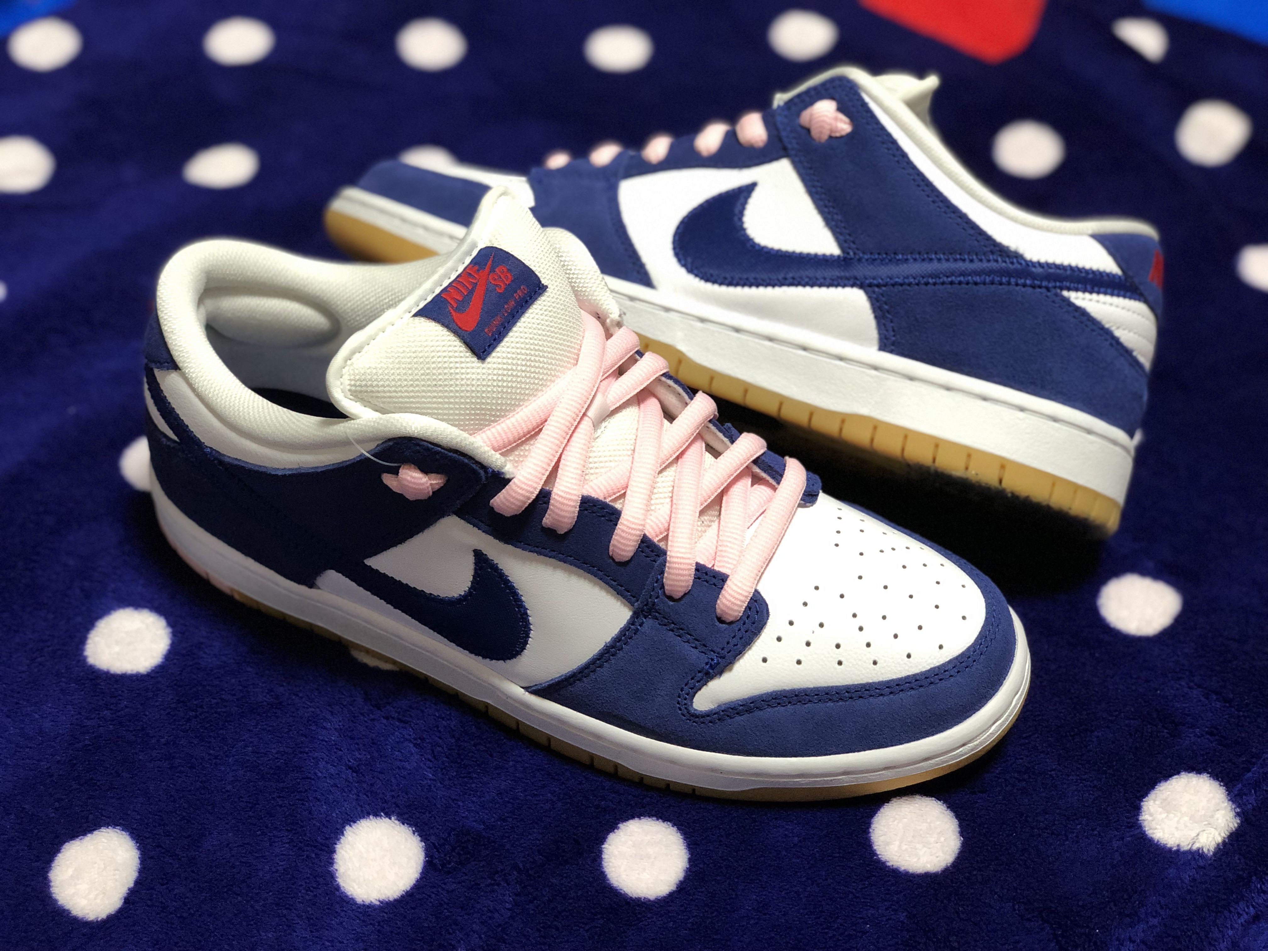 Nike SB Dunk Low Pro Premium Deep Royal Blue 착용 스타일 - 2