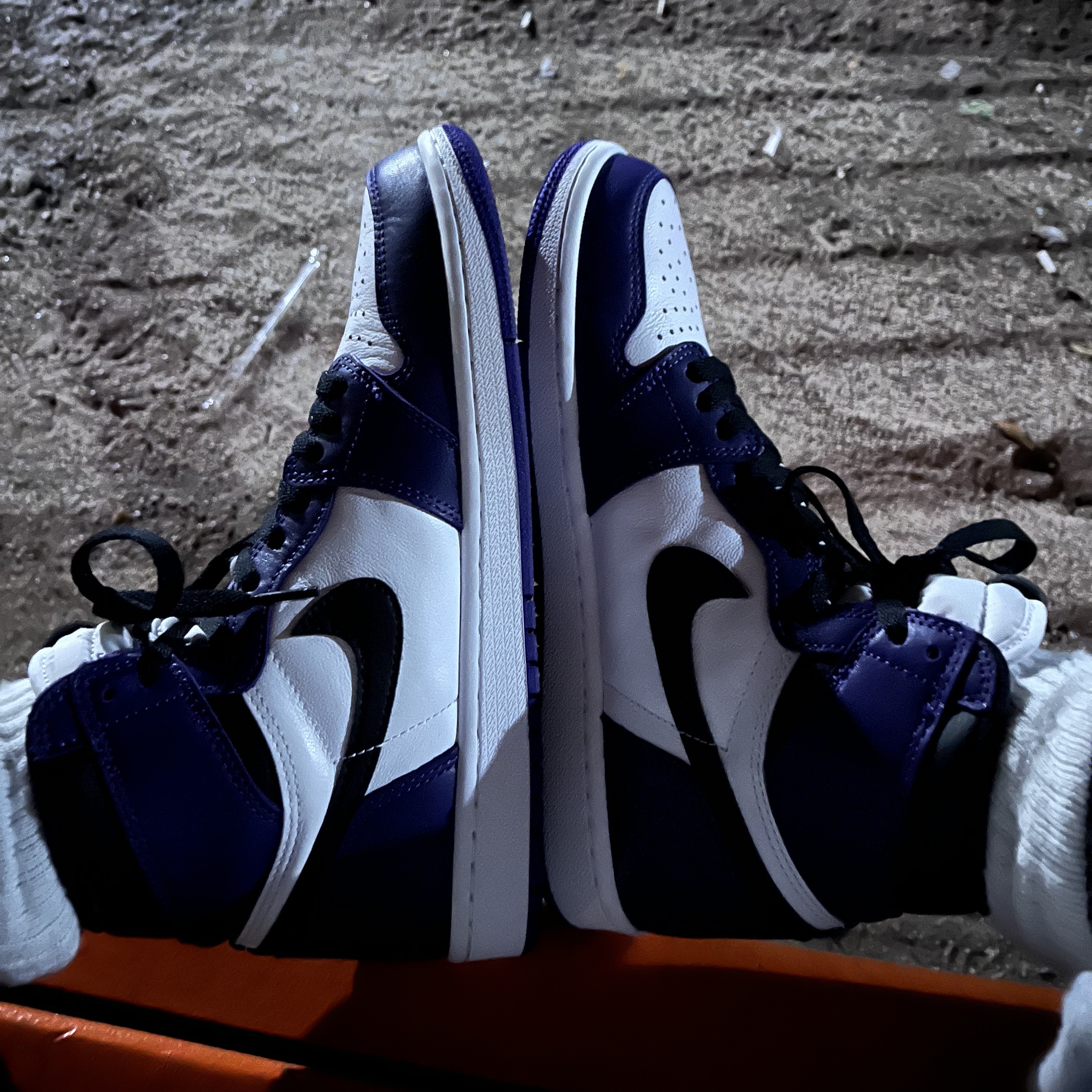 Jordan 1 Retro High OG Court Purple 2020 착용 스타일