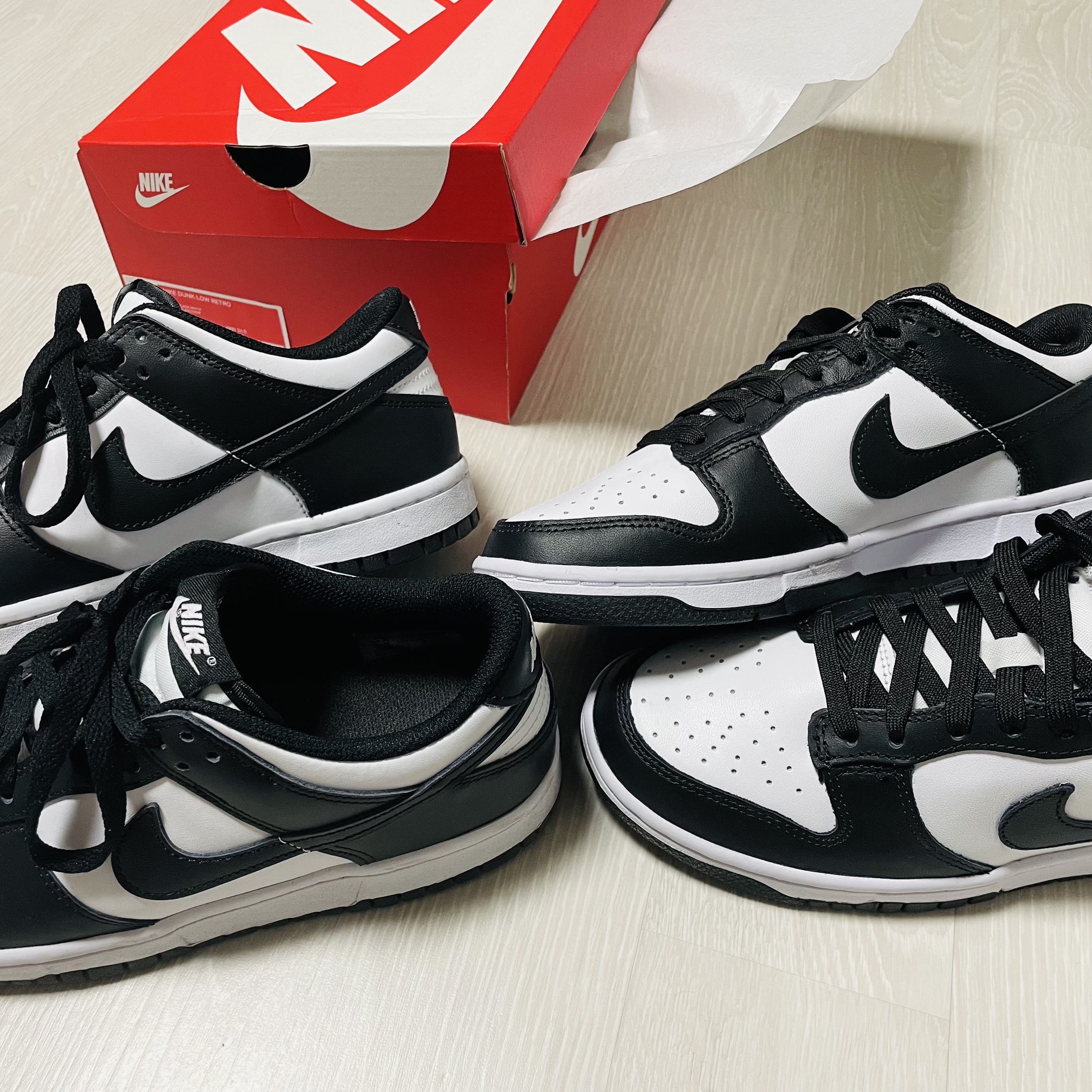 Nike Dunk Low Retro Black 착용 스타일