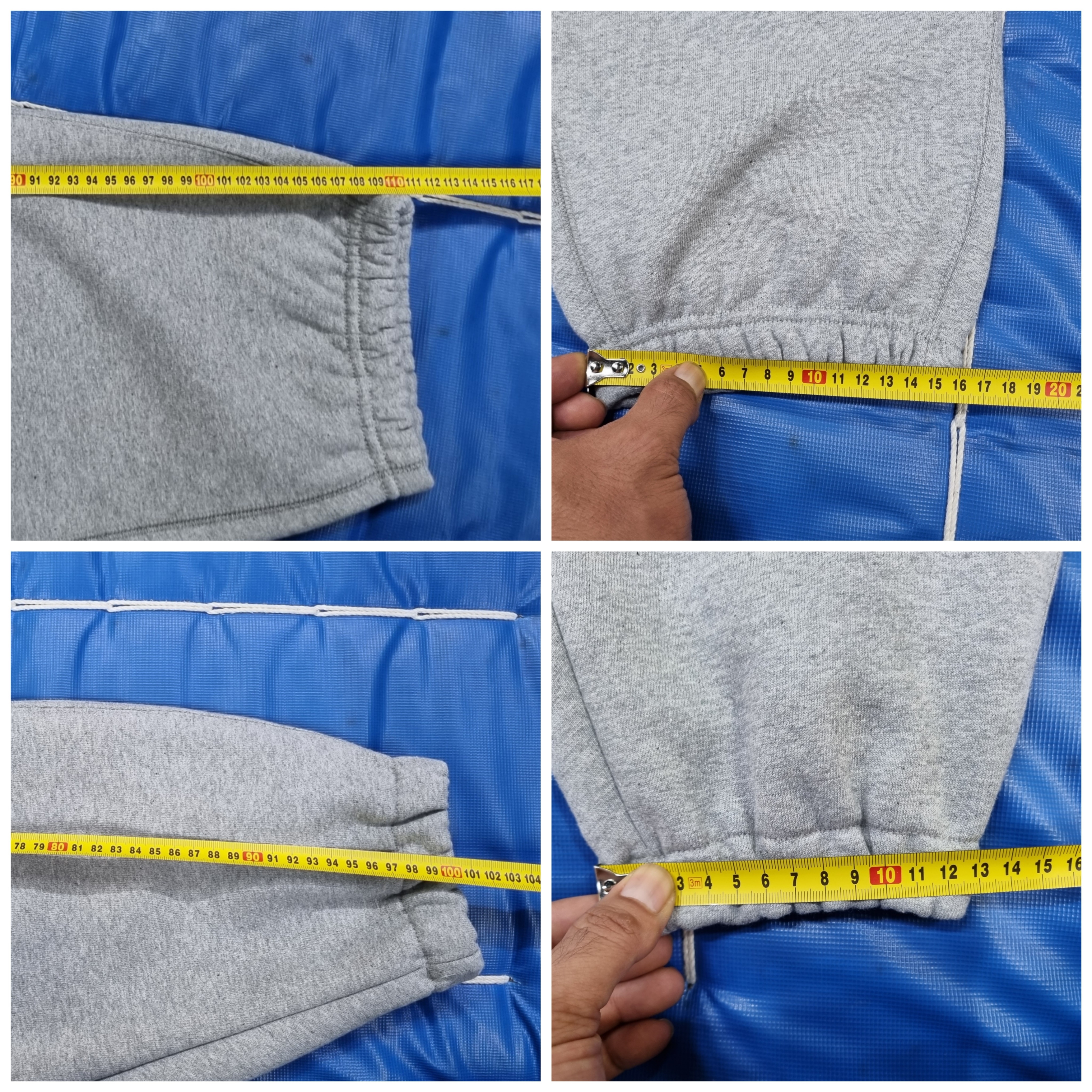 Nike x Stussy NRG RA Pullover Hoodie Dark Grey Heather (DJ9488-063), Nike x Stussy NRG RA Fleece Pants Dark Grey Heather (DJ9490-063) 착용 스타일 - 4