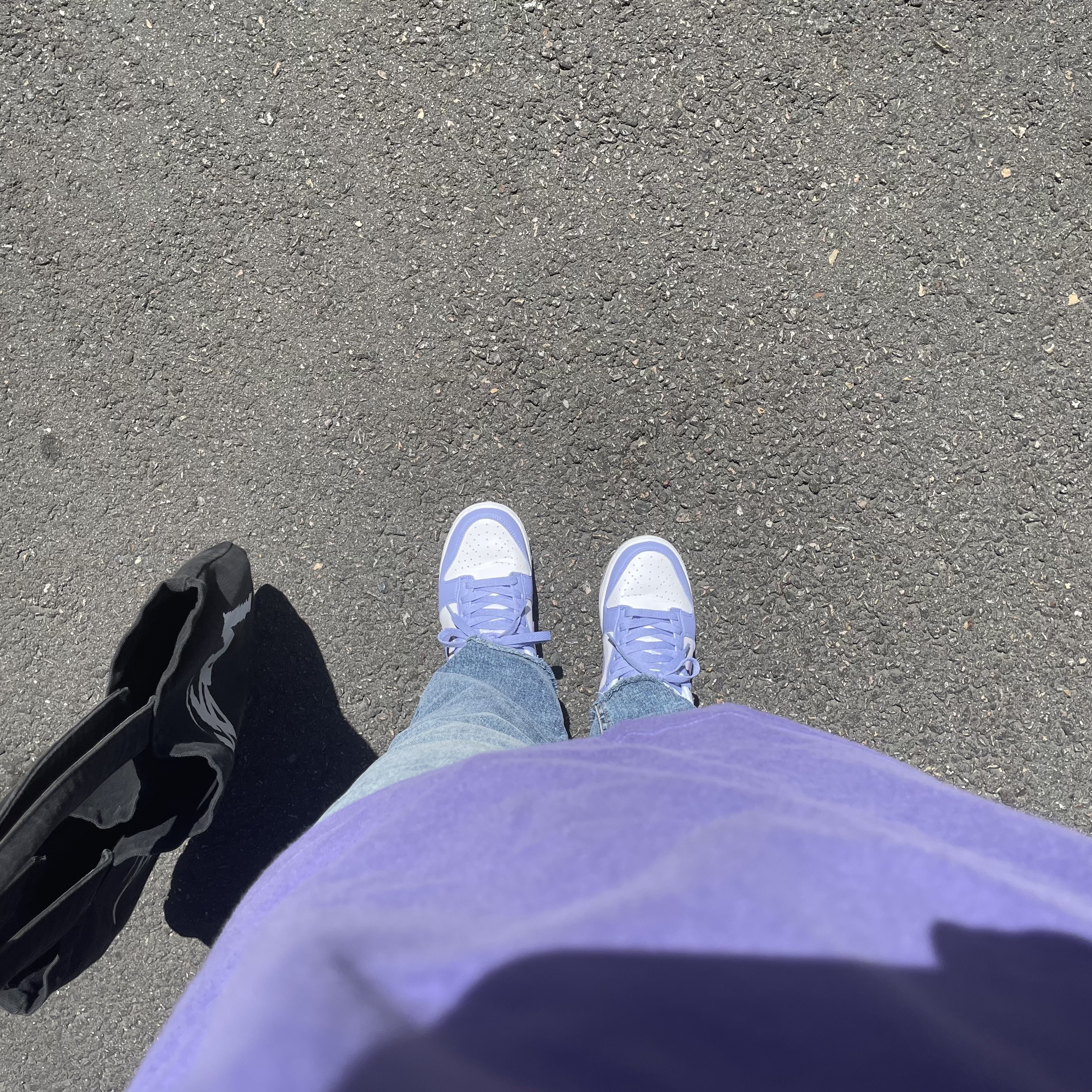 (W) Nike Dunk Low Next Nature Lilac 착용 스타일