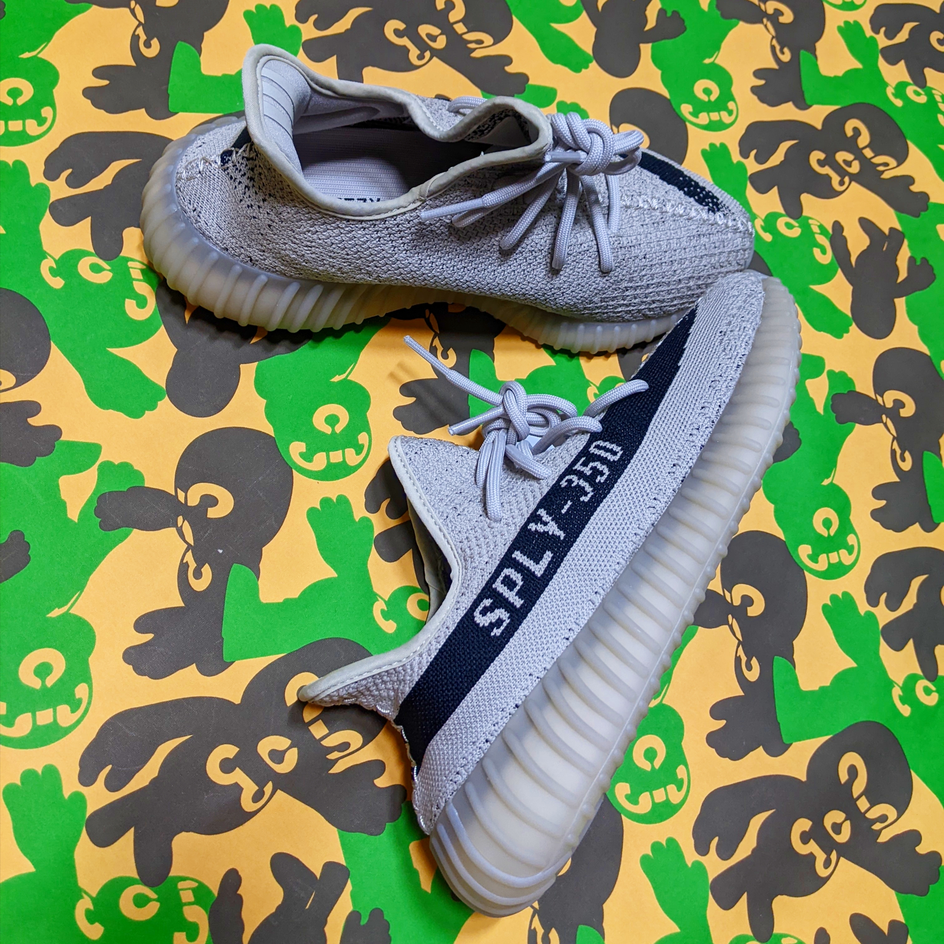 Adidas Yeezy Boost 350 V2 Slate Core Black 2022/2023 착용 스타일 - 2