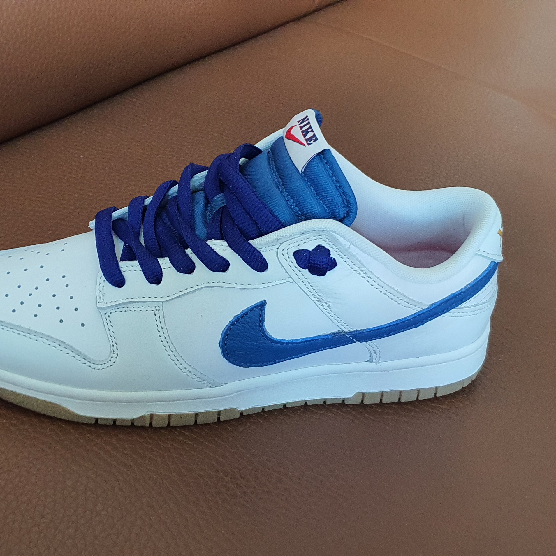 Nike Dunk Low Retro SE Jackpot Malachite, Nike Dunk Low SE Sail Dark Marina Blue 착용 스타일 - 2