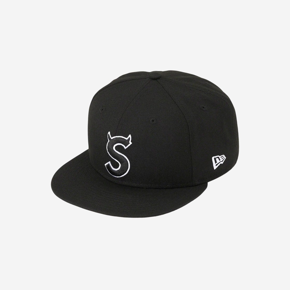 Supreme S Logo New Era Black - 22FW 상세 이미지 1