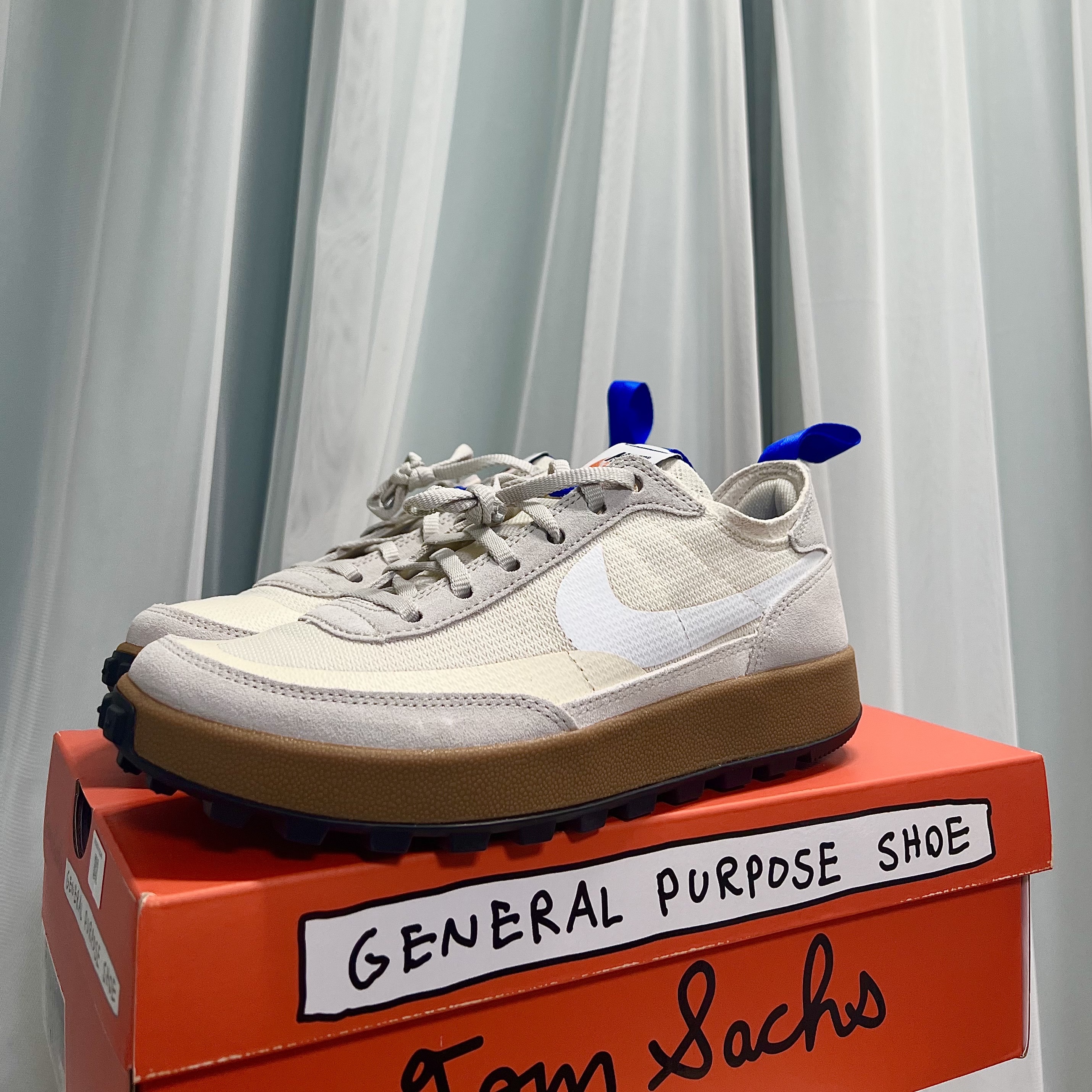 Nike x Tom Sachs General Purpose Shoe Light Cream 착용 스타일