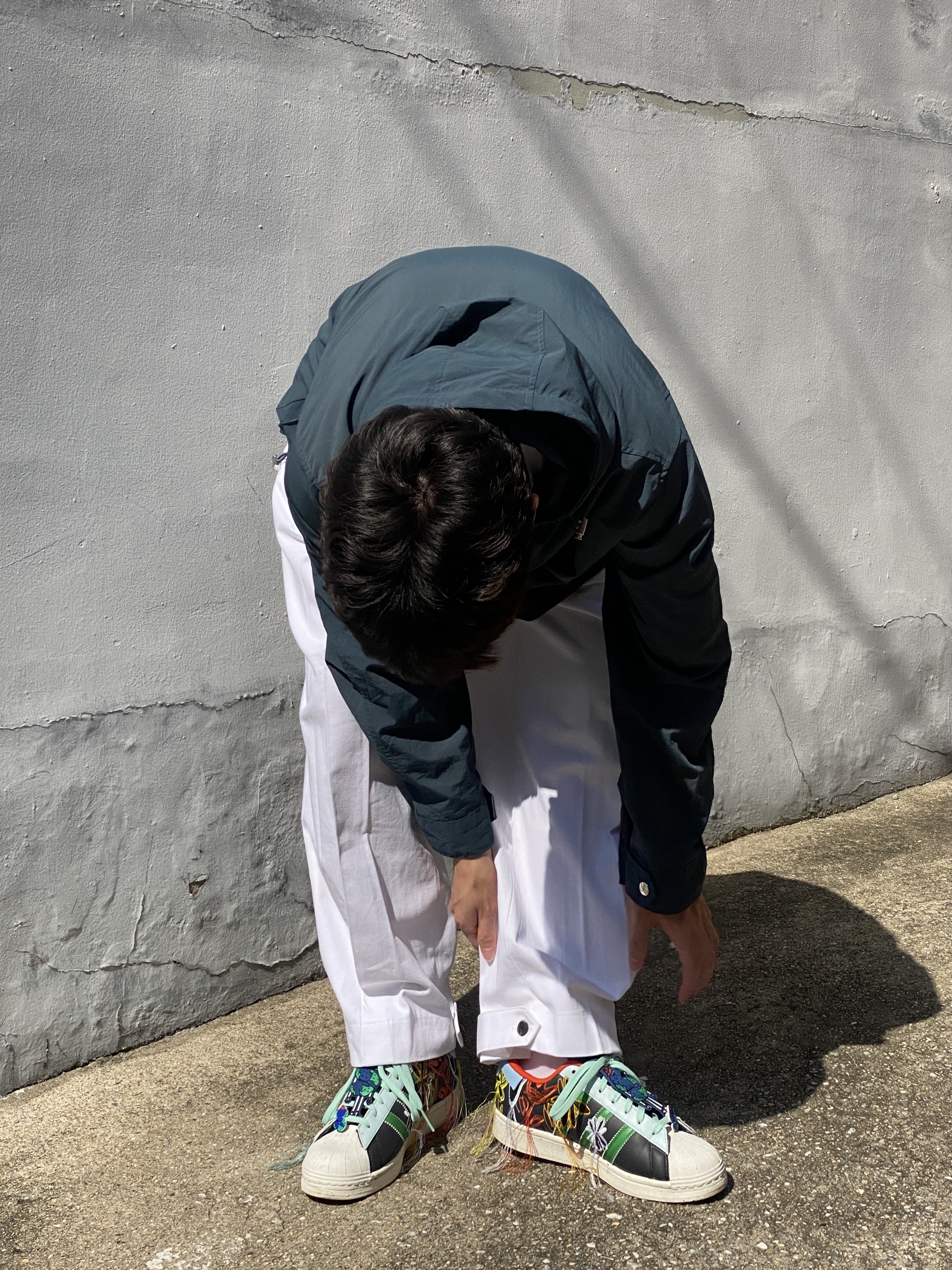 Adidas x Sean Wotherspoon Superstar Superearth Black 착용 스타일 - 3