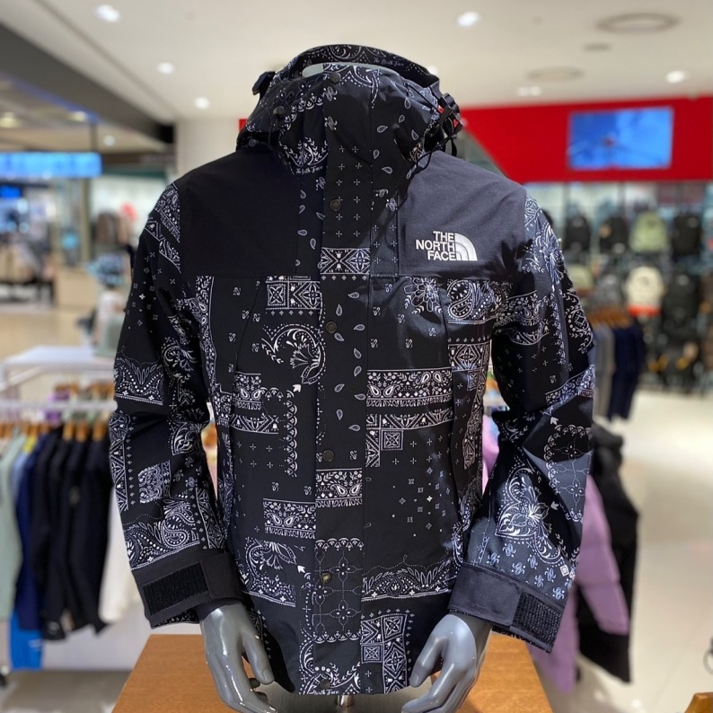 The North Face Novelty Eco GTX Mountain Jacket Black 착용 스타일