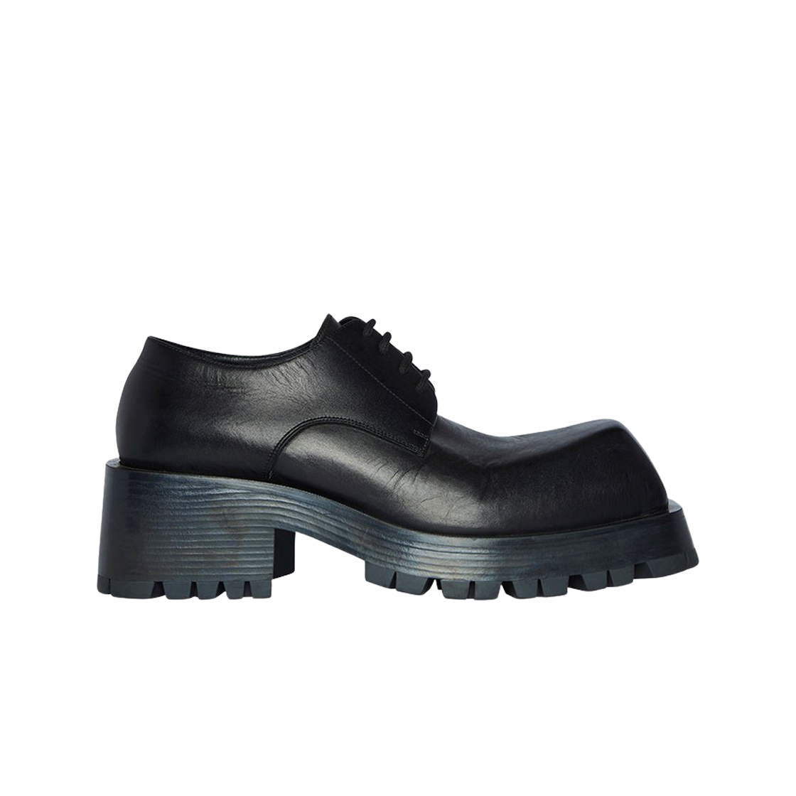 발렌시아가 트루퍼 더비 슈즈 블랙