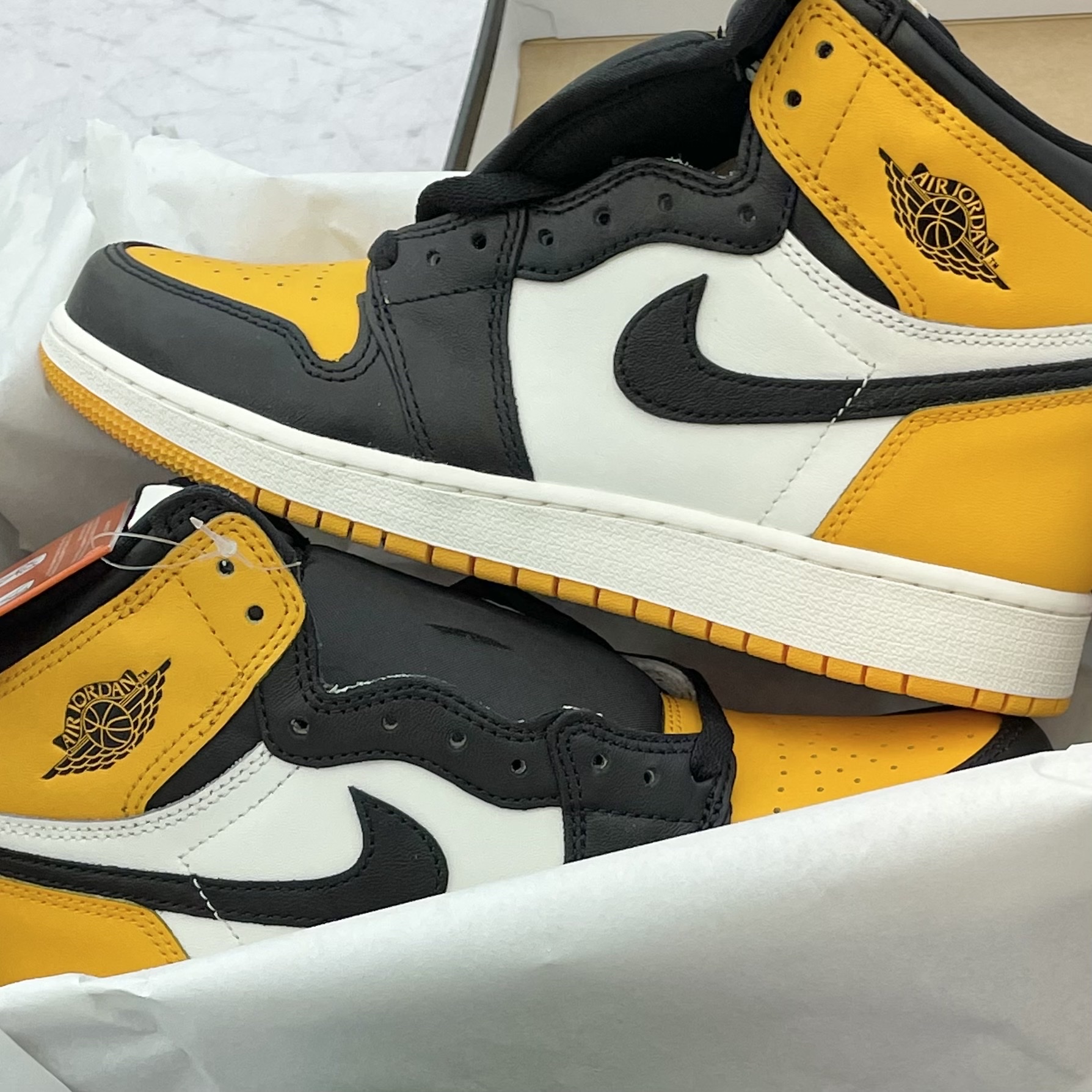 (GS) Jordan 1 Retro High OG Taxi 착용 스타일
