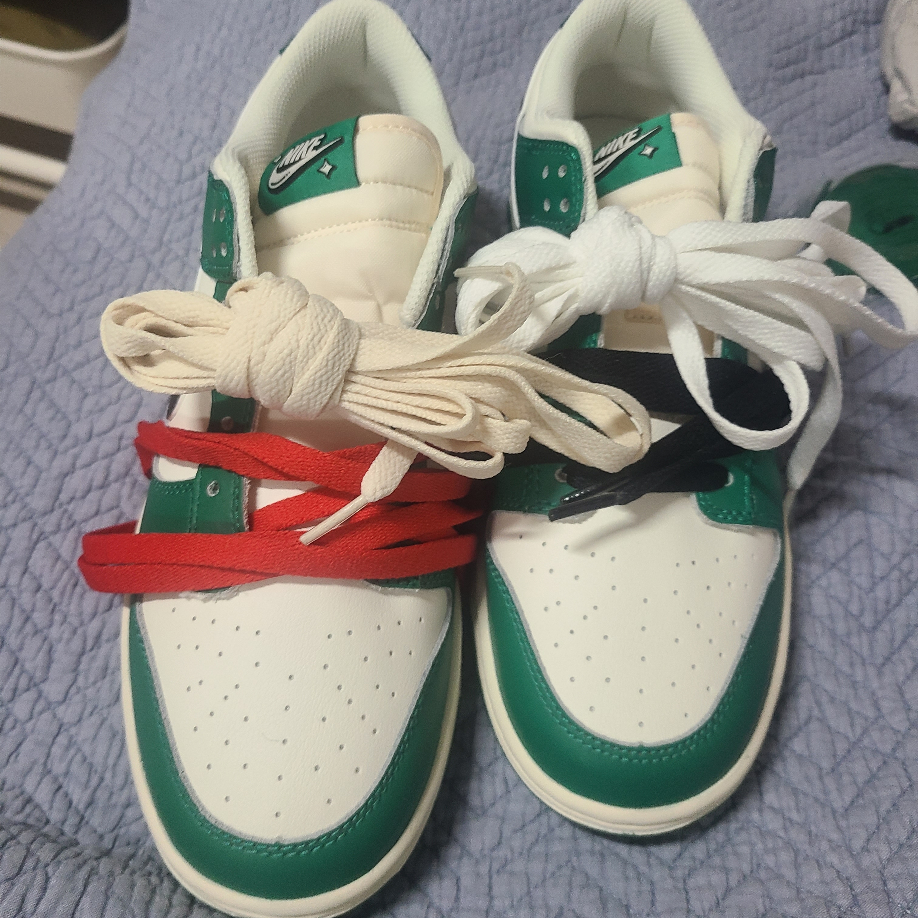 Nike Dunk Low Retro SE Jackpot Malachite 착용 스타일