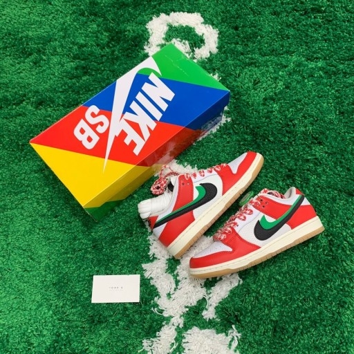 Nike x Frame Skate SB Dunk Low Pro Habibi 착용 스타일