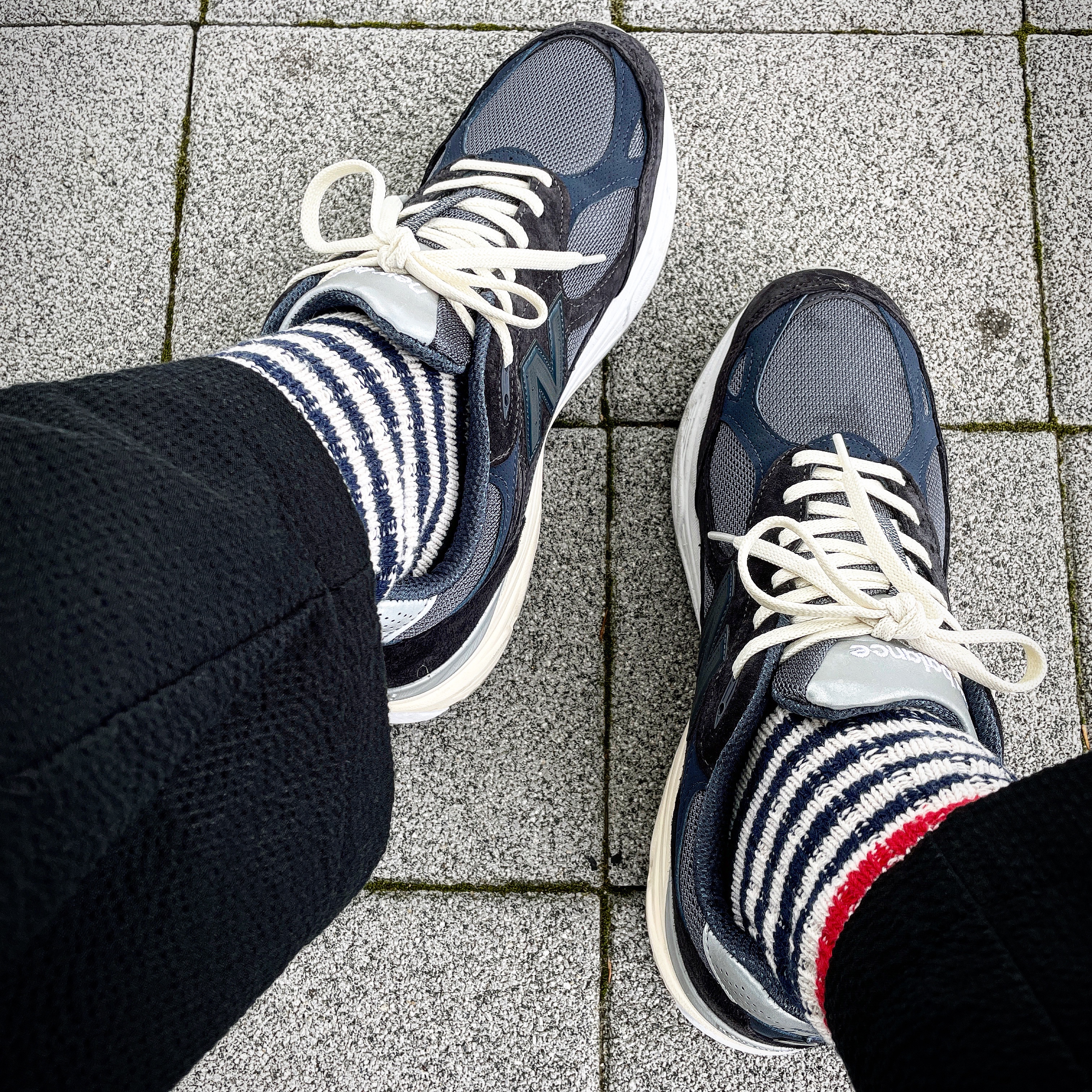 New Balance x Kith 990v3 Genesis 착용 스타일