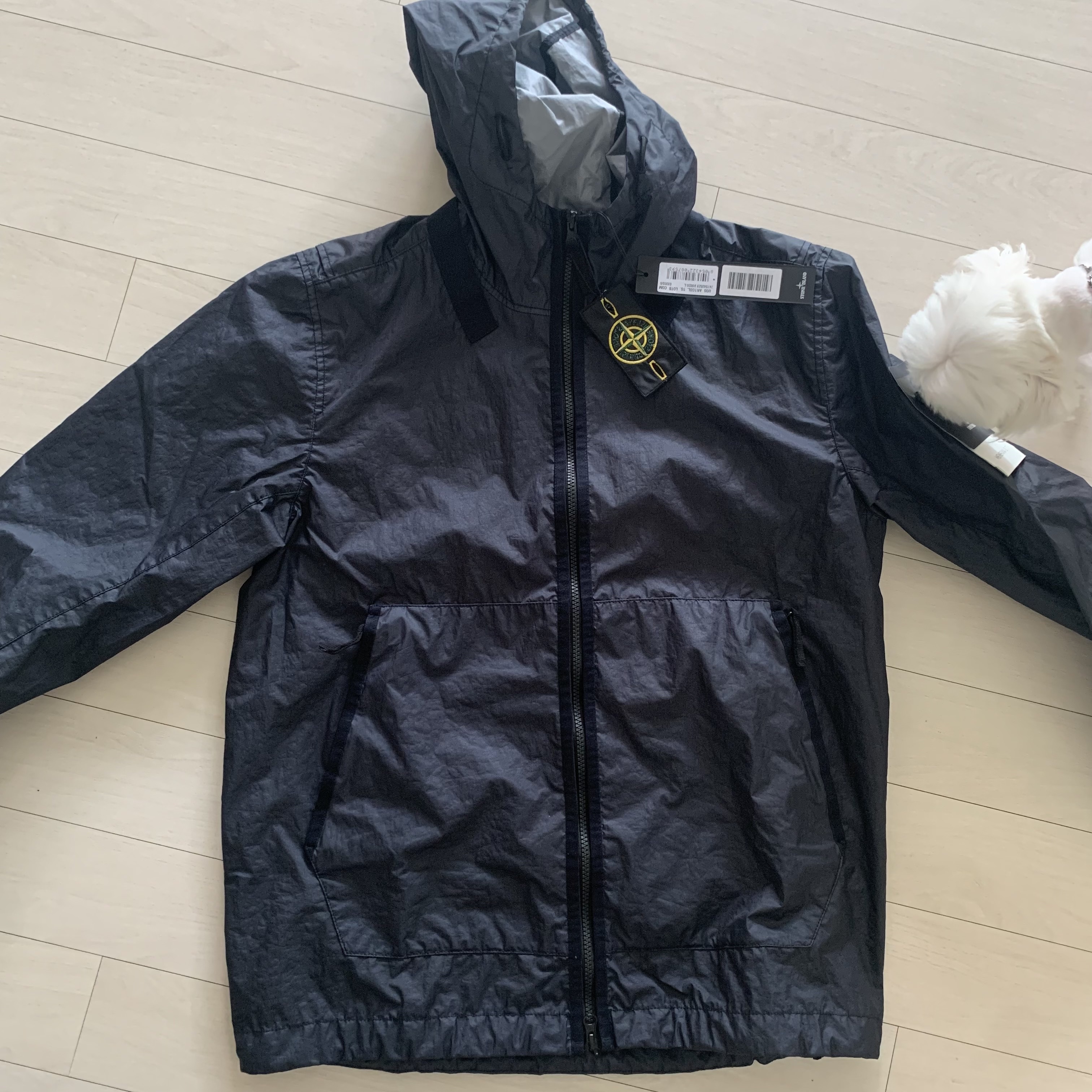Stone Island 40523 Membrana 3L TC Jacket Navy Blue - 21SS 착용 스타일