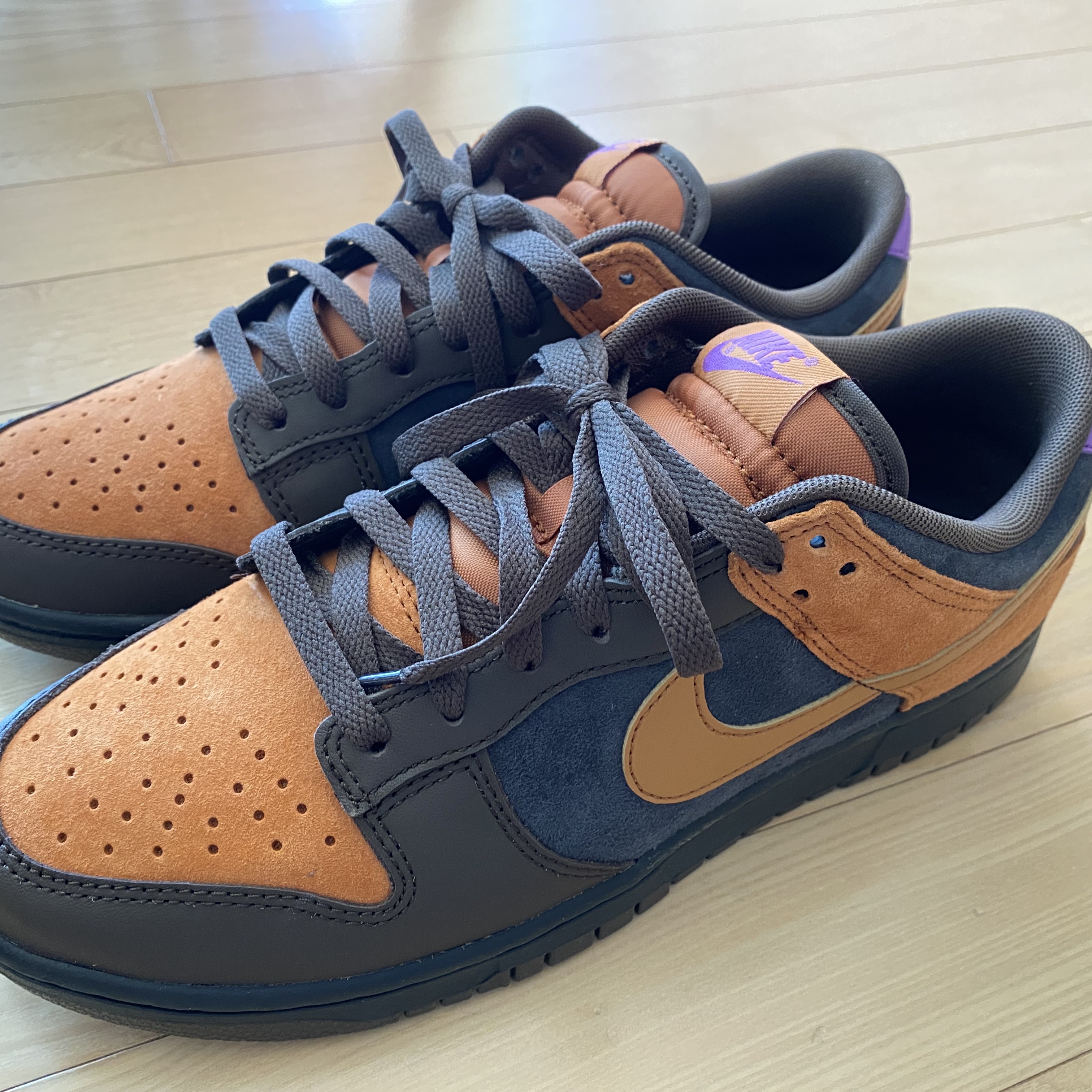 Nike Dunk Low Retro PRM Cider 착용 스타일 - 1