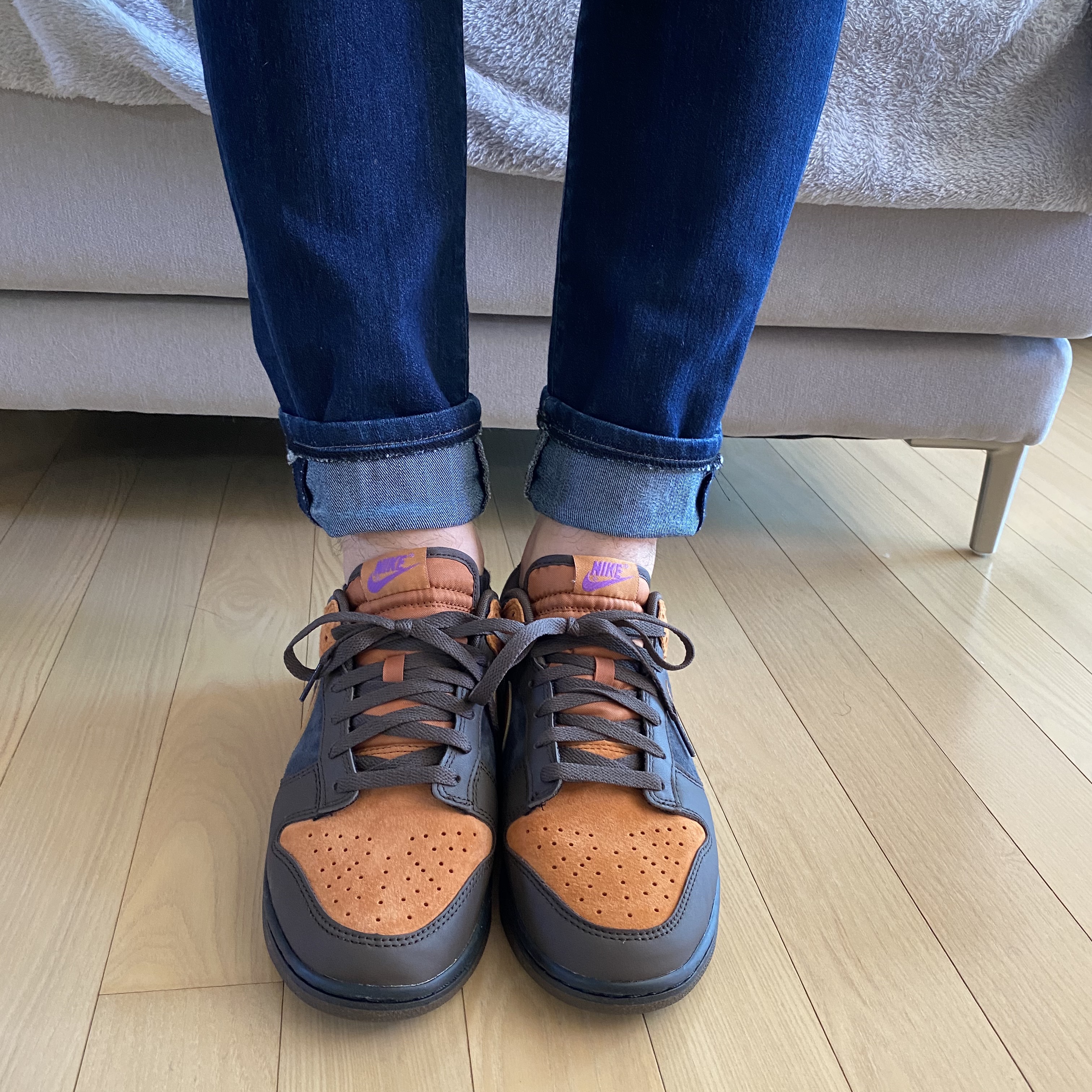 Nike Dunk Low Retro PRM Cider 착용 스타일 - 5