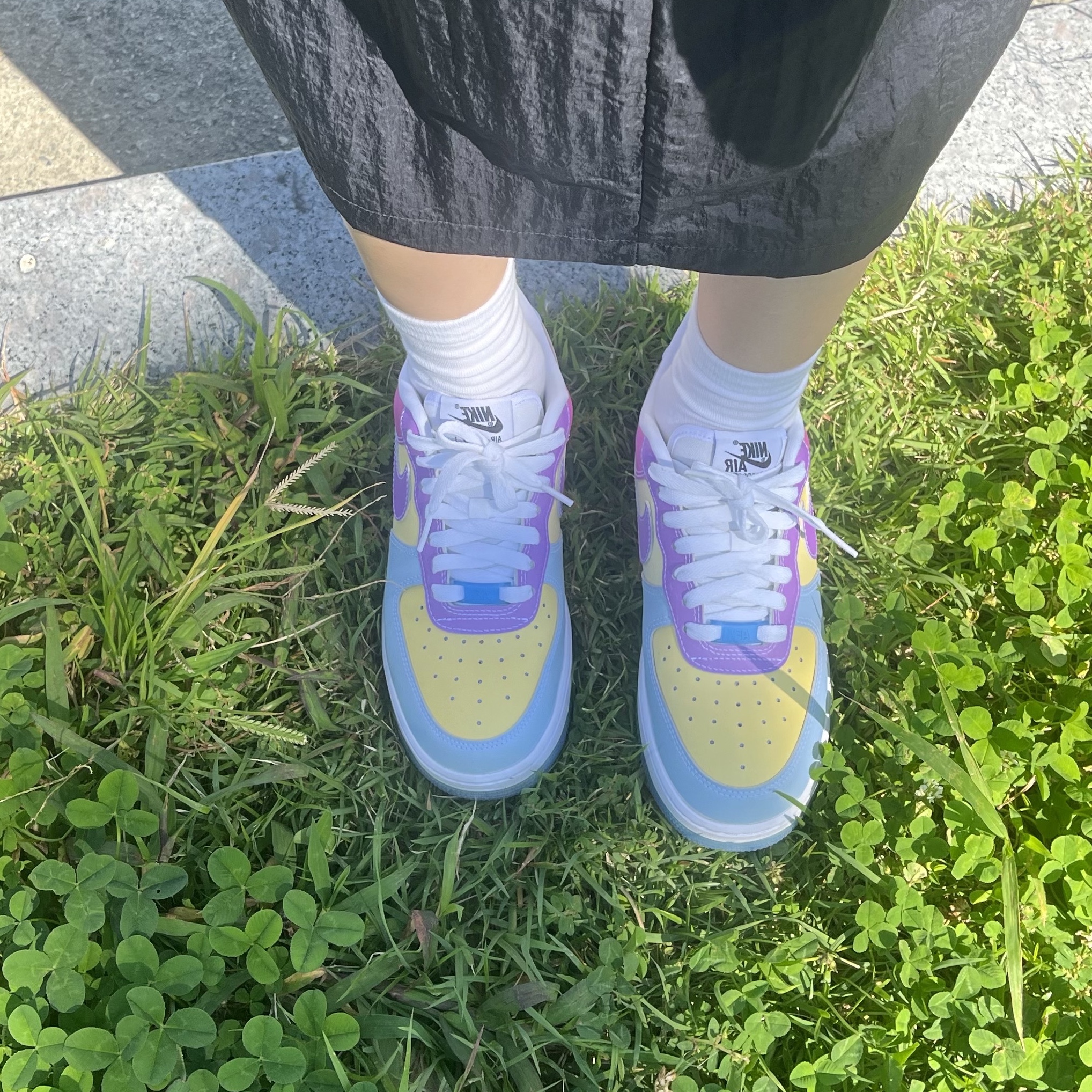 (W) Nike Air Force 1 '07 LX Photochromic 착용 스타일 - 2