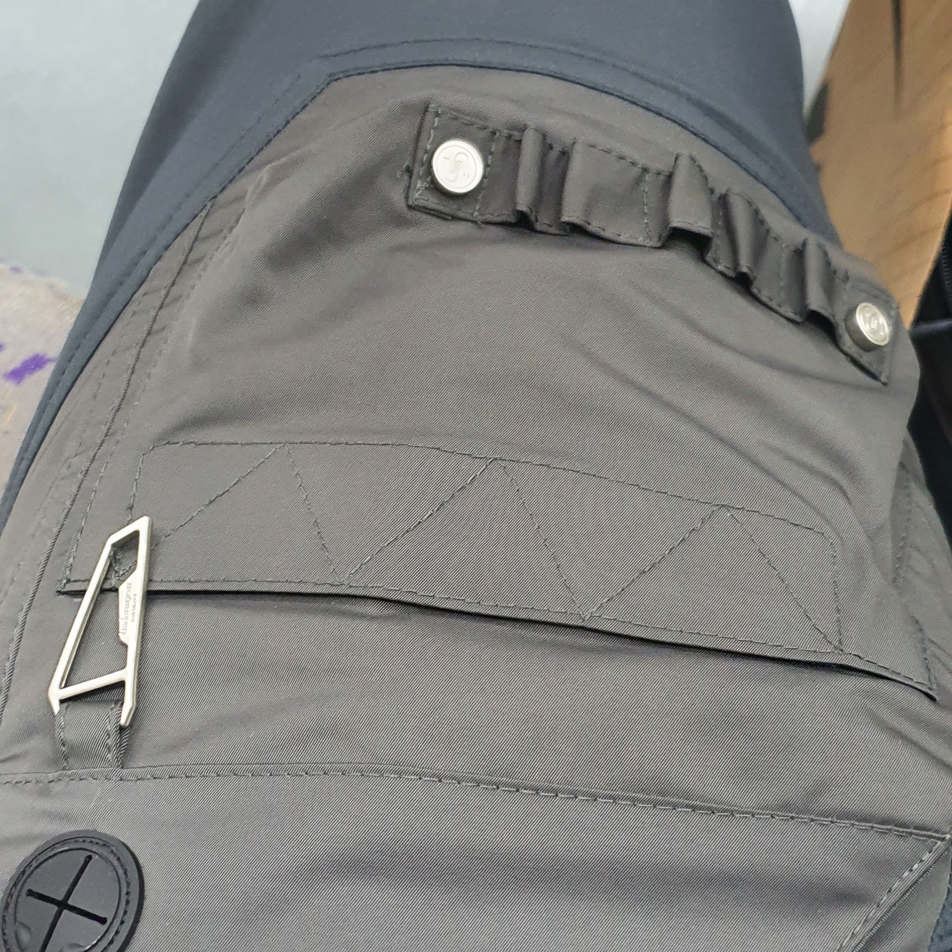 Undermycar Might Guy Multi Cargo Layered Pants Gamma - 22SS 착용 스타일