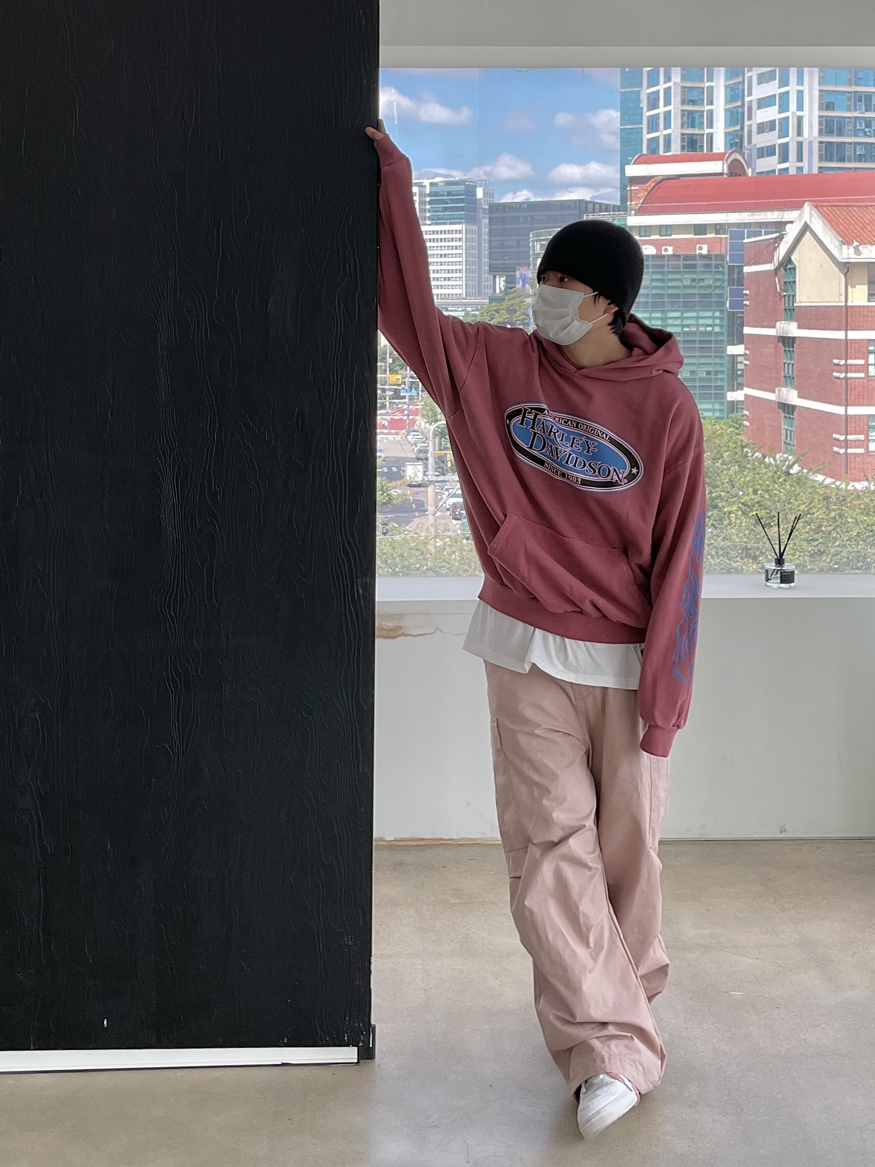 Nike Air Force 1 '07 Low White 착용 스타일 - 1