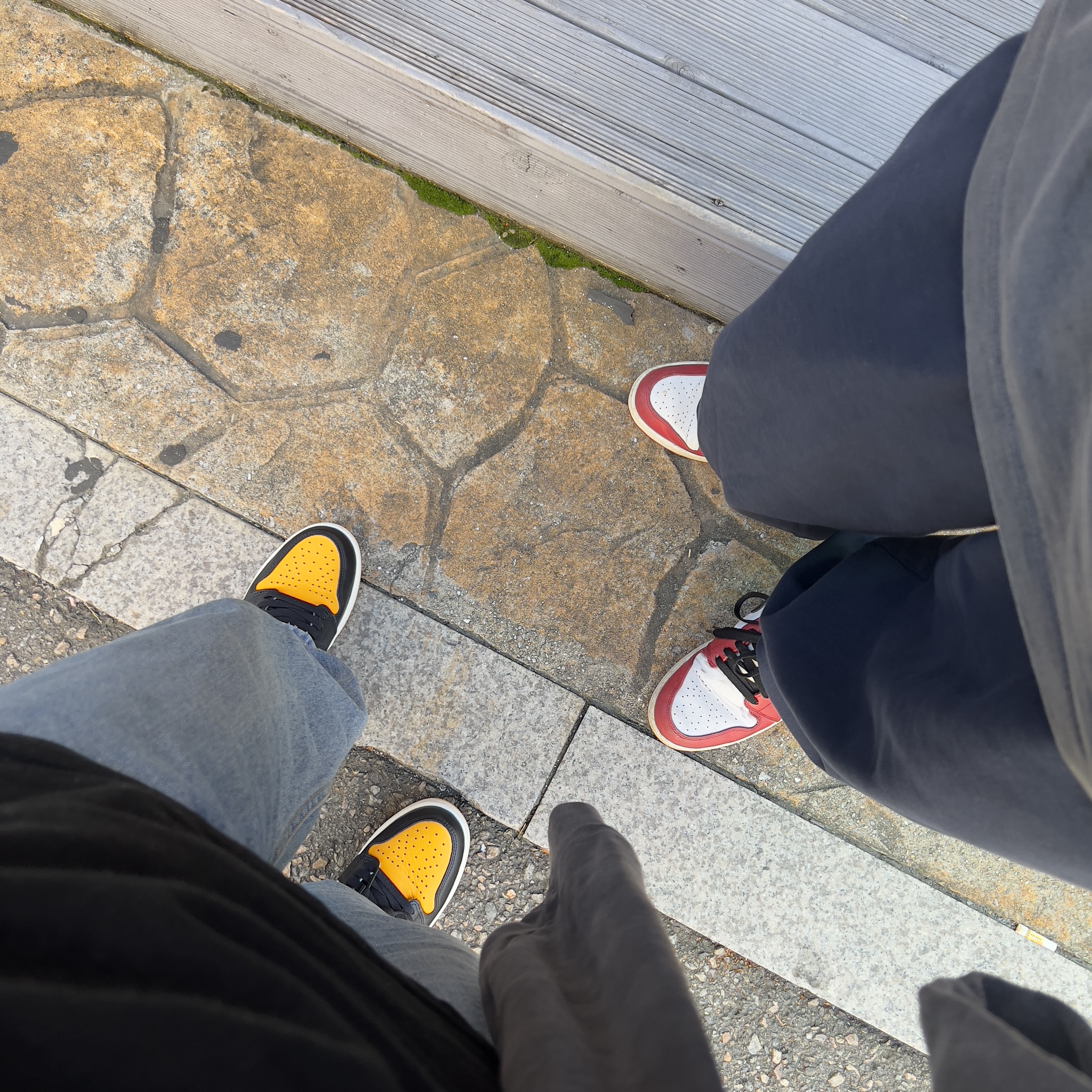 Jordan 1 Retro High OG Taxi, Jordan 1 Retro Chicago 2013 착용 스타일