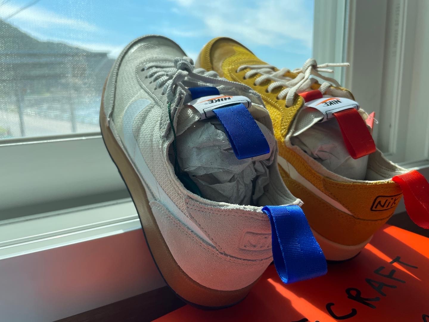 Nike x Tom Sachs General Purpose Shoe Light Cream, Nike x Tom Sachs General Purpose Shoe Archive 착용 스타일 - 3