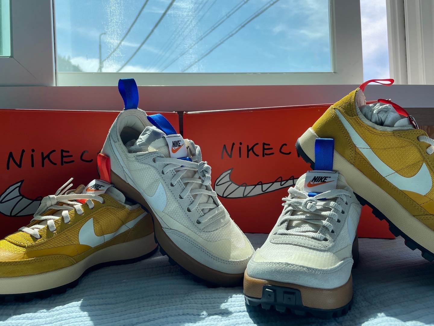 Nike x Tom Sachs General Purpose Shoe Light Cream, Nike x Tom Sachs General Purpose Shoe Archive 착용 스타일 - 2