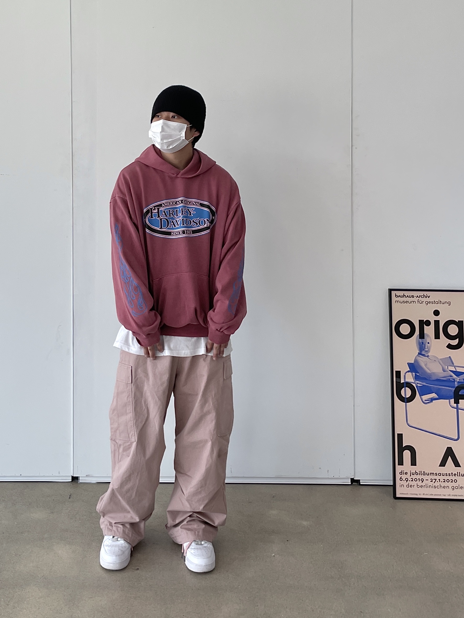 Nike Air Force 1 '07 Low White 착용 스타일 - 3