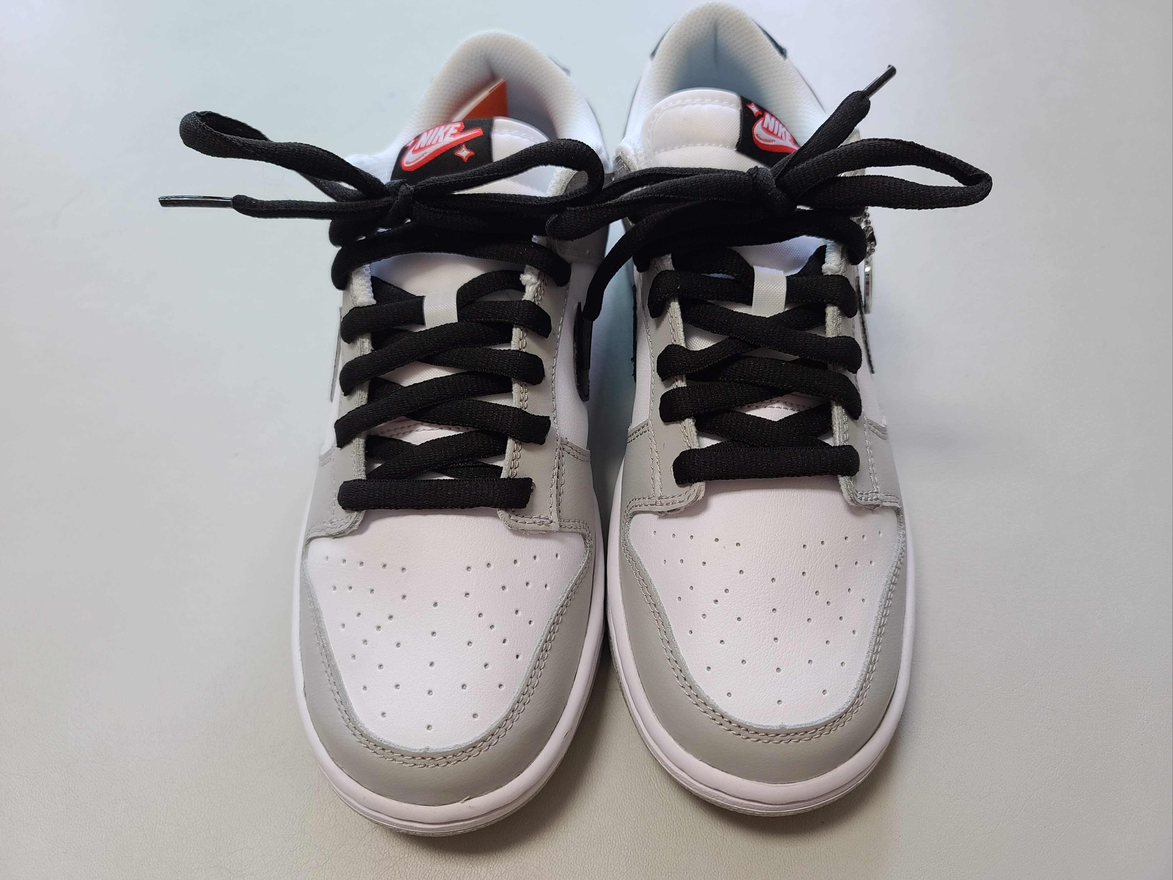 Nike Dunk Low Retro SE Jackpot Grey Fog 착용 스타일 - 4