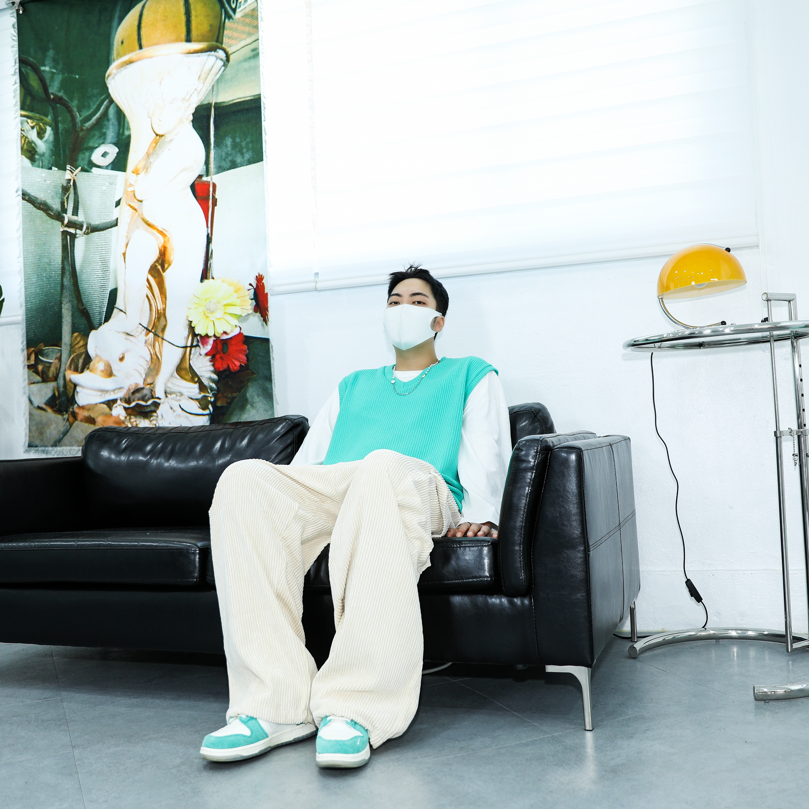 Nike x Kasina Dunk Low Road Sign - Kasina Exclusive 착용 스타일 - 1