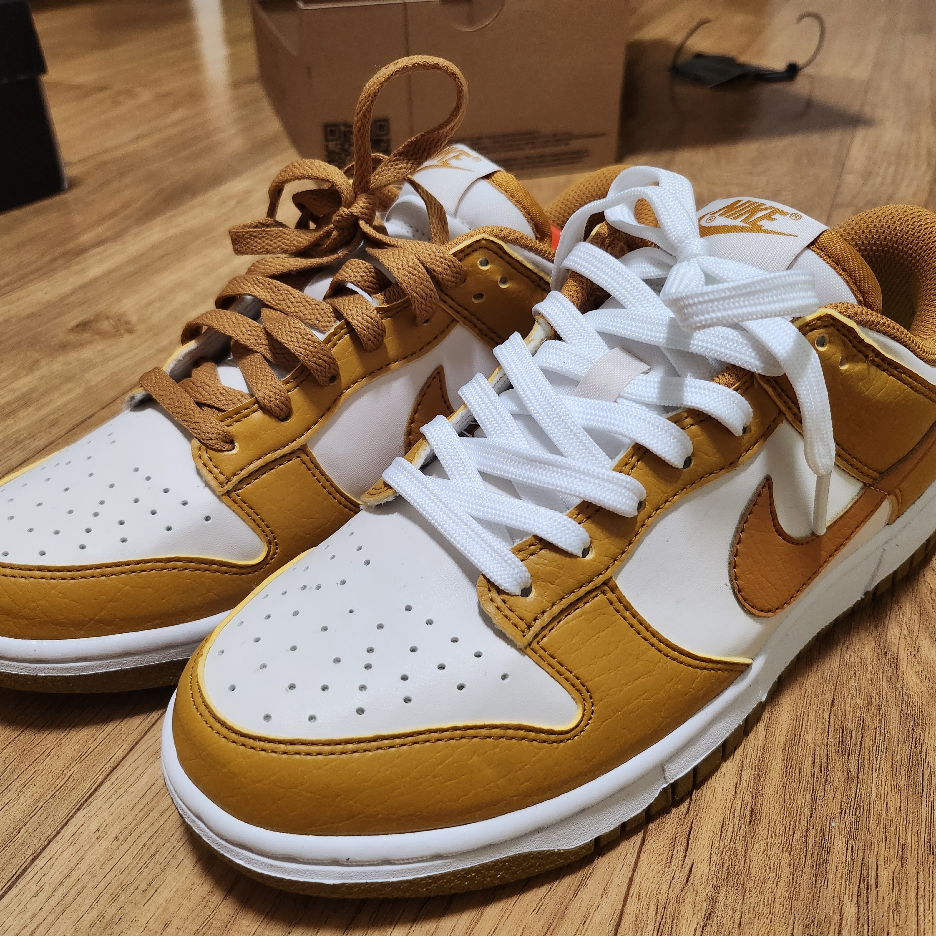(W) Nike Dunk Low Next Nature Phantom 착용 스타일