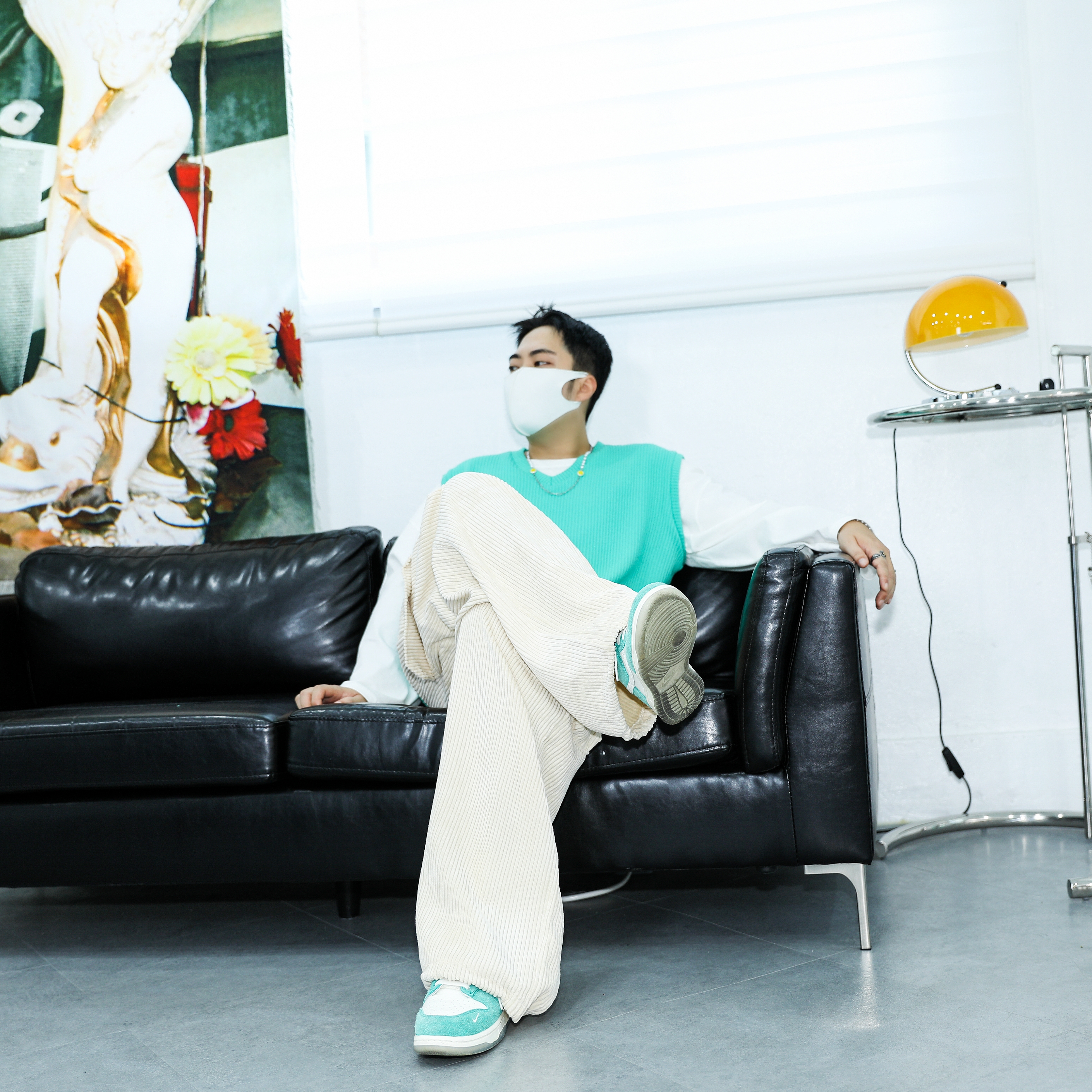 Nike x Kasina Dunk Low Road Sign - Kasina Exclusive 착용 스타일 - 2