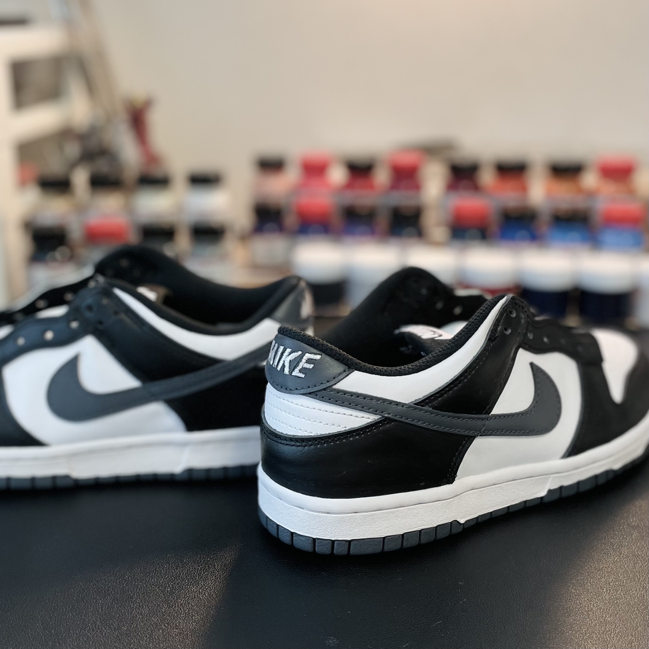 Nike Dunk Low Retro Black, (W) Nike Dunk Low Black 착용 스타일 - 3