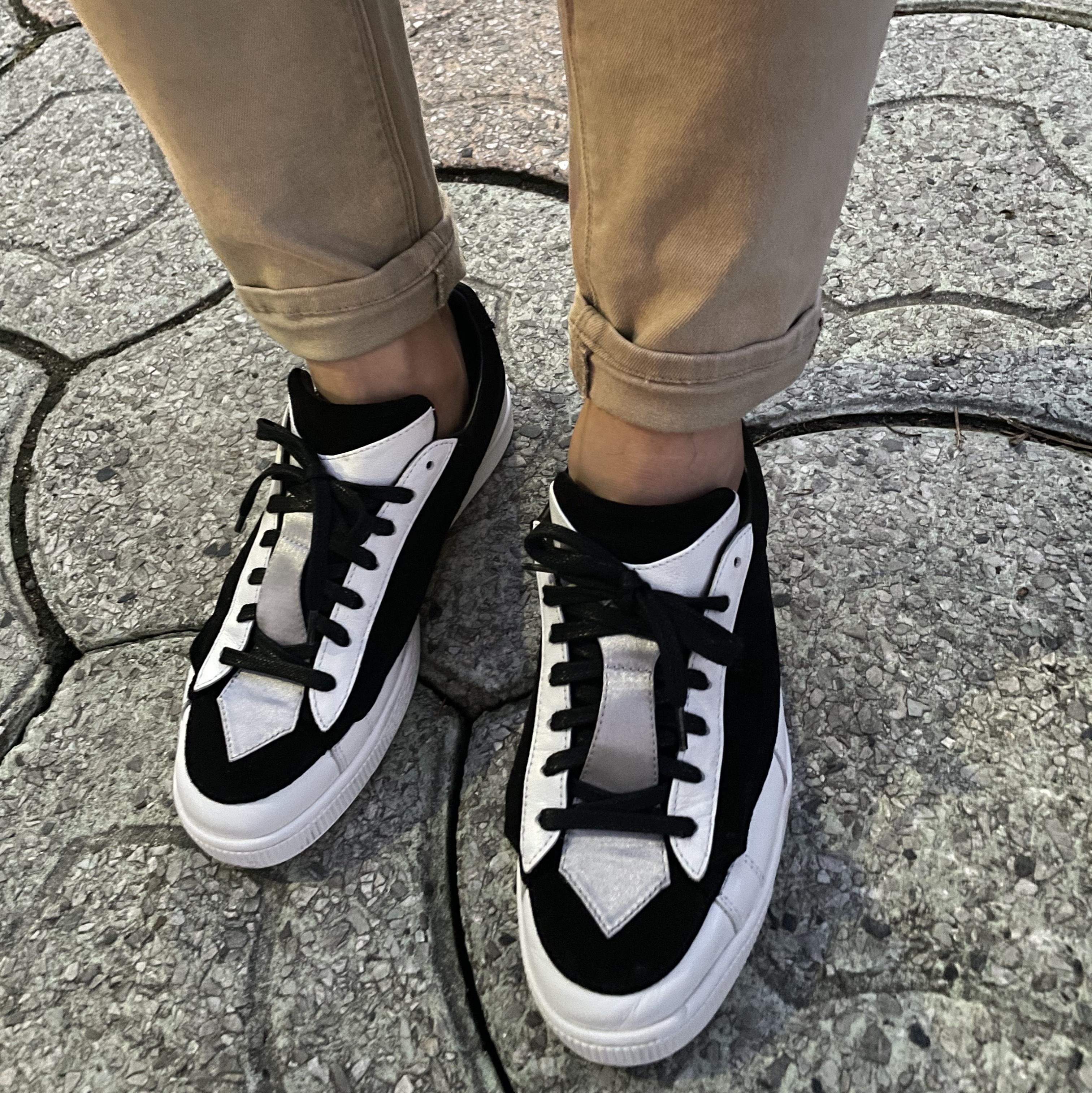 Puma x Karl Lagerfeld Suede Classic Karl 2 착용 스타일