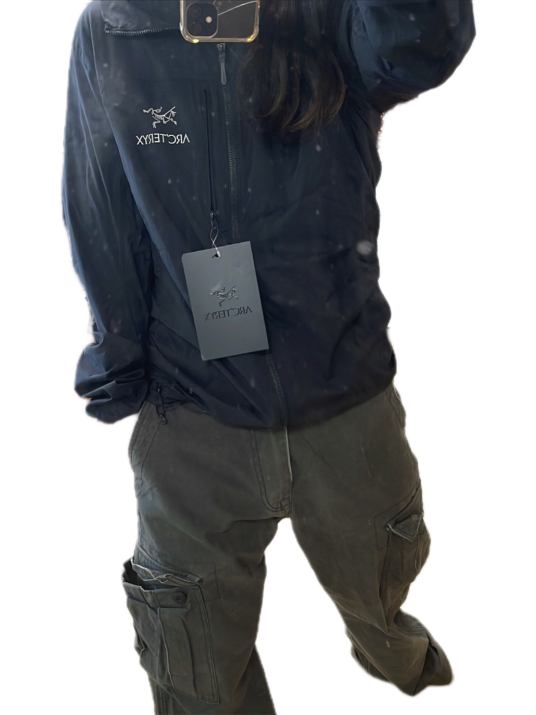 Arc'teryx Squamish Hoody Black 착용 스타일