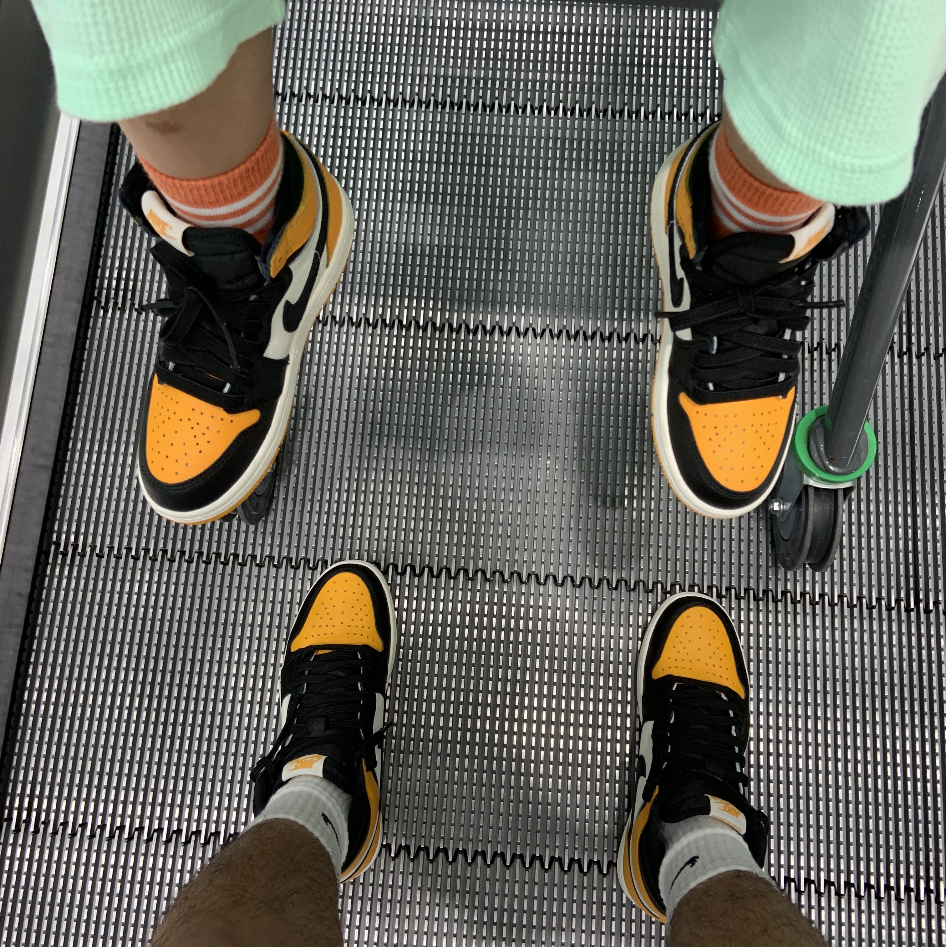 Jordan 1 Retro High OG Taxi, (PS) Jordan 1 Retro High OG Taxi 착용 스타일