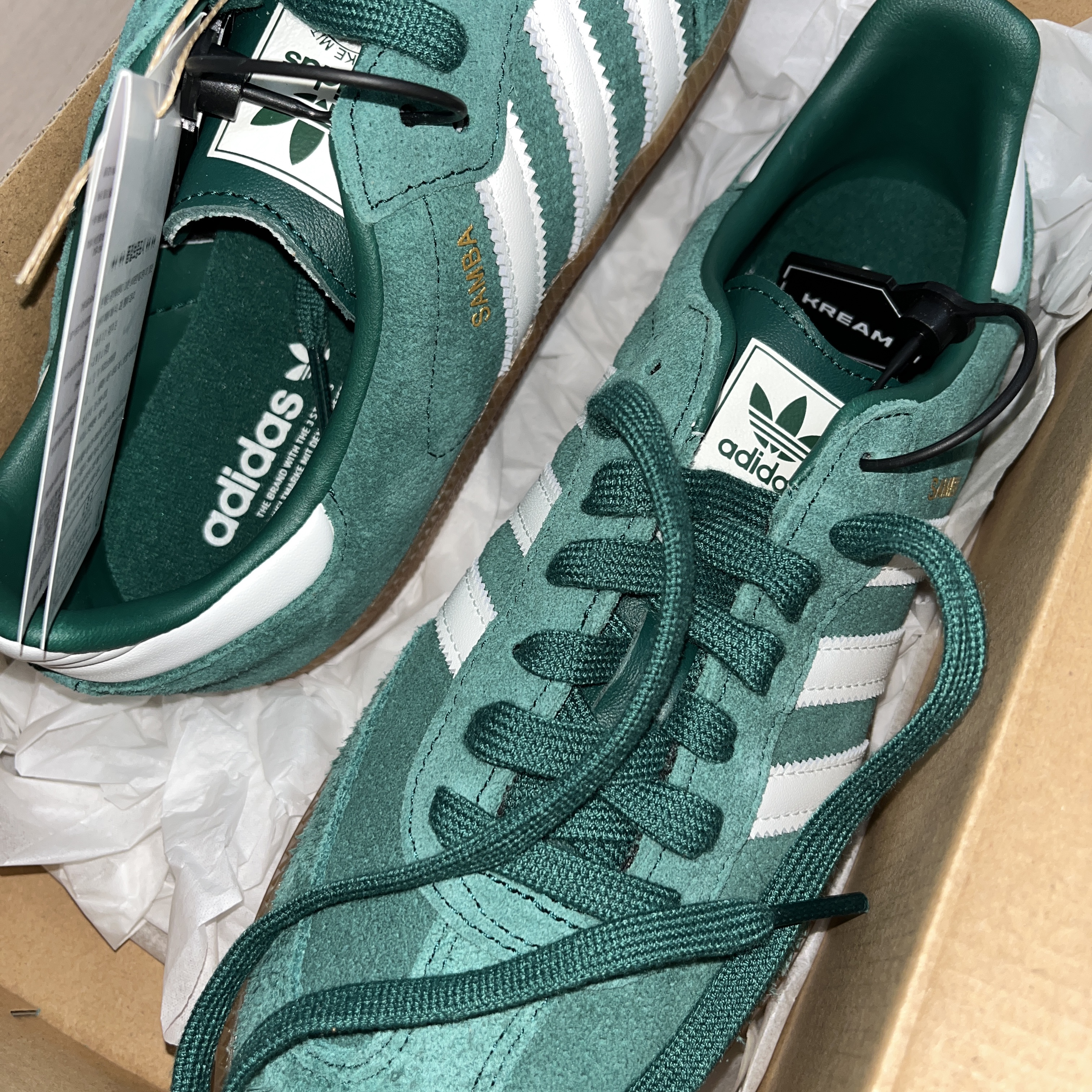 Adidas Samba OG Collegiate Green 착용 스타일 - 1