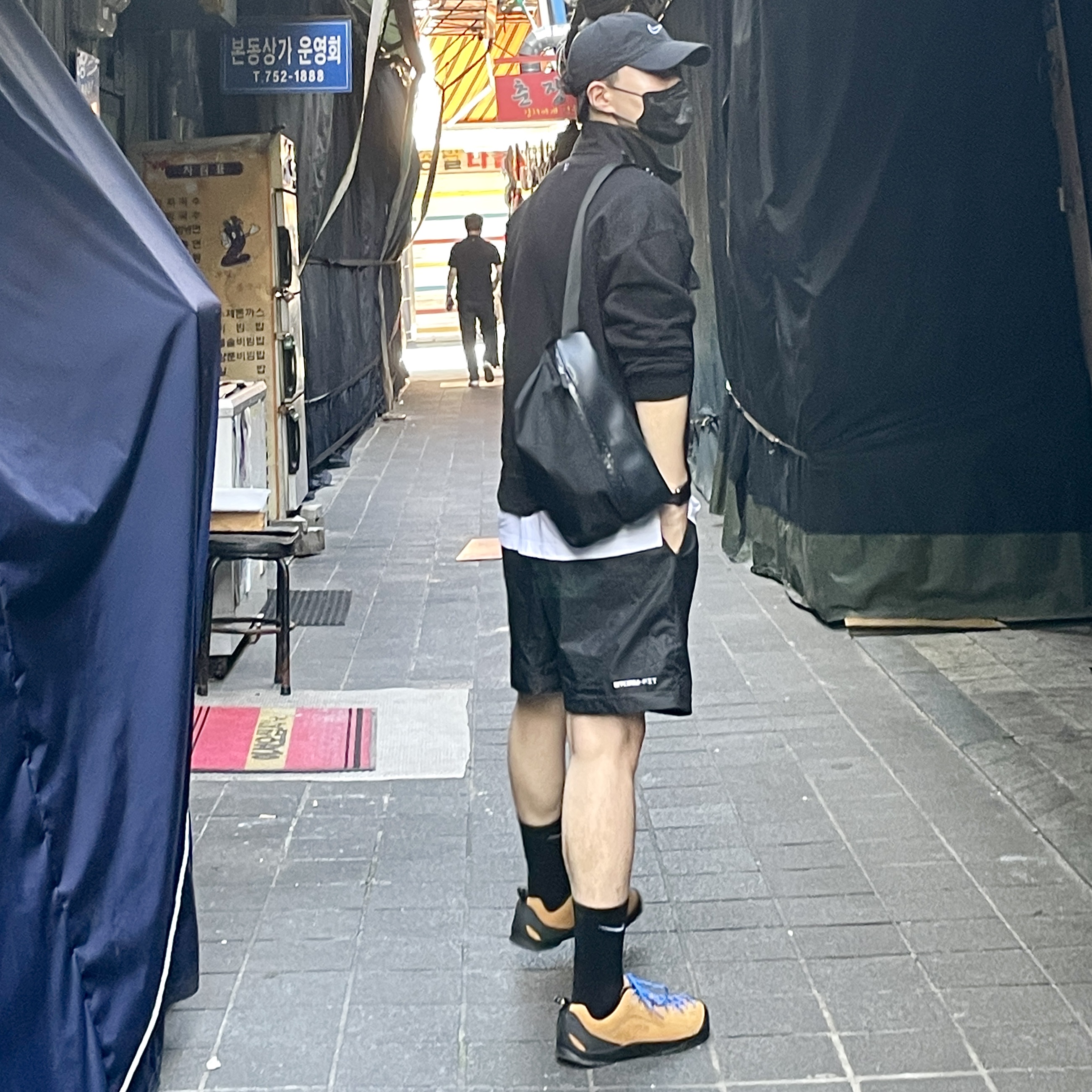 Nike x Stussy NRG FL Storm-Fit Pants Black (DO7170-010) 착용 스타일 - 3