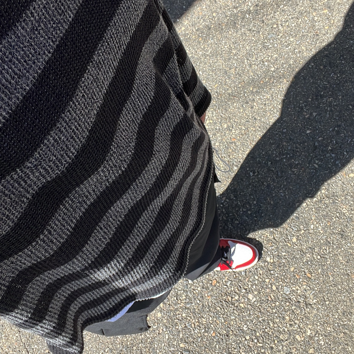 Jordan 1 Low White Gym Red Black 착용 스타일