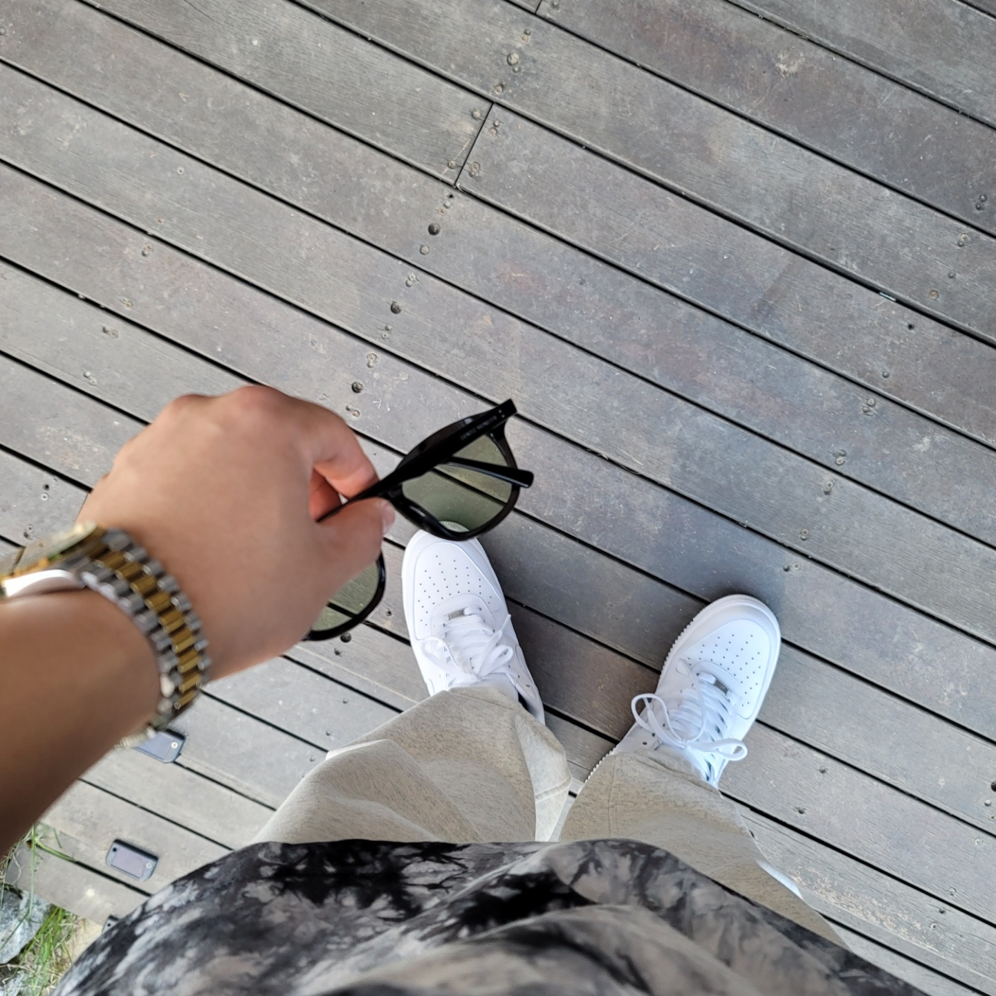 Nike Air Force 1 '07 Low White 착용 스타일 - 3