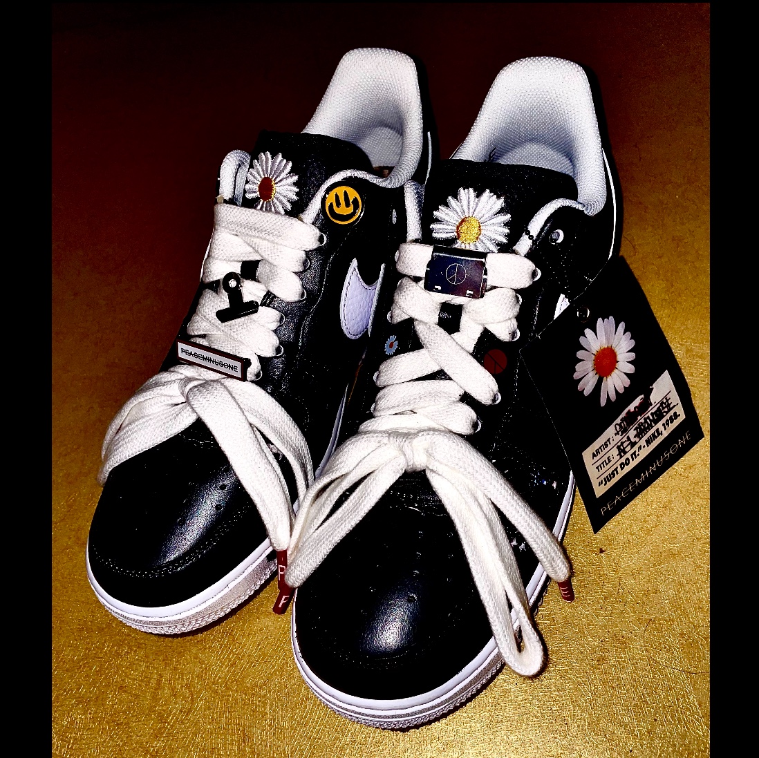 Nike x Peaceminusone Air Force 1 Low Para-Noise, Peaceminusone Pin Set #2 Multi 착용 스타일