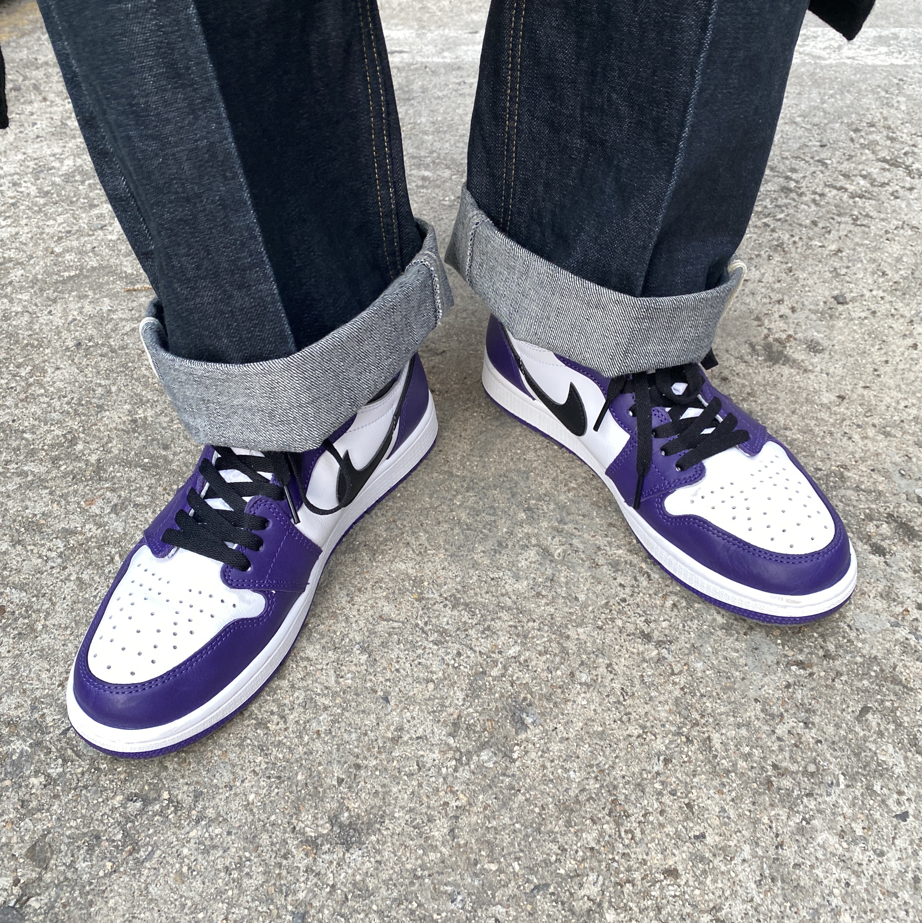 Jordan 1 Retro High OG Court Purple 2020 착용 스타일