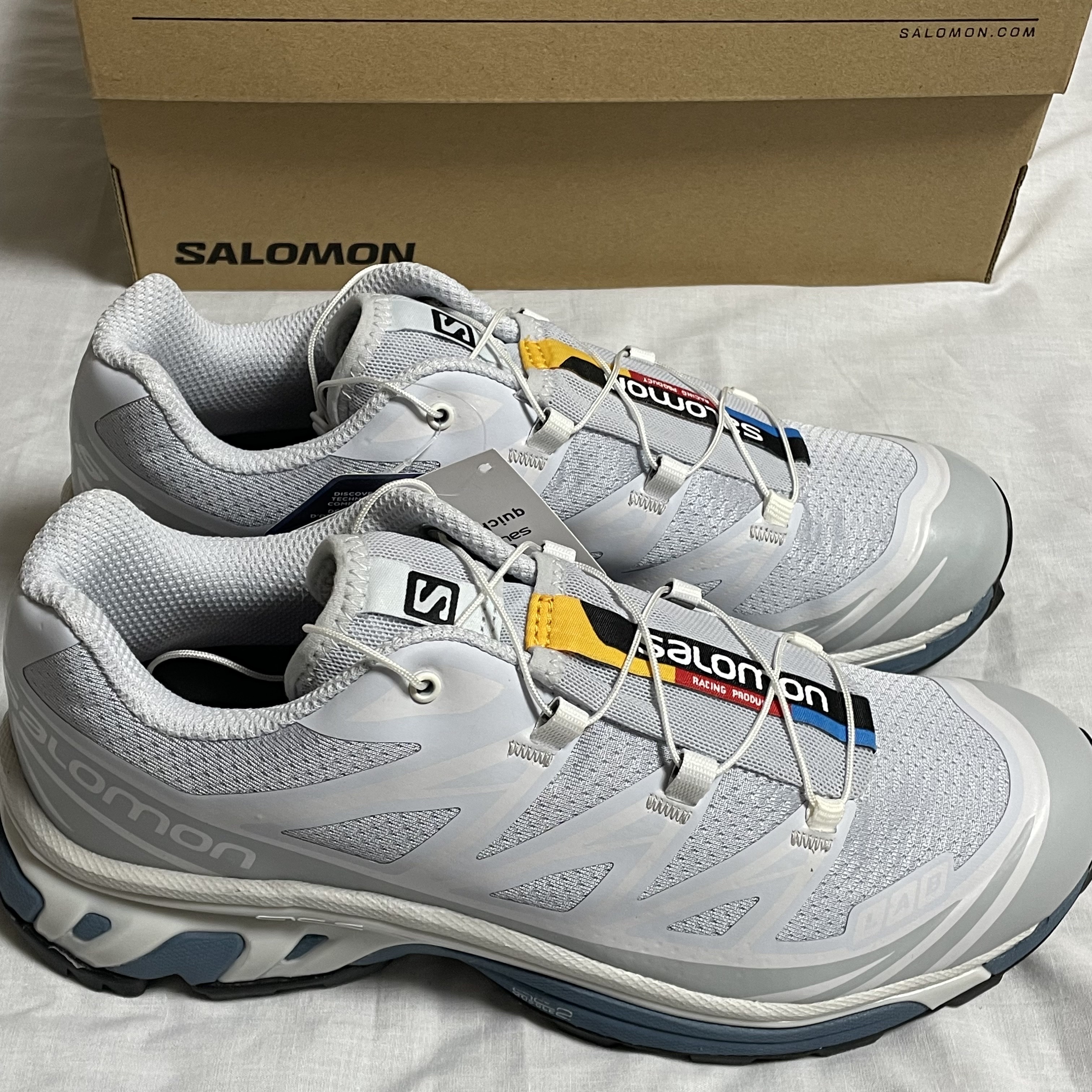 Salomon XT-6 Arctic Ice 착용 스타일 - 1