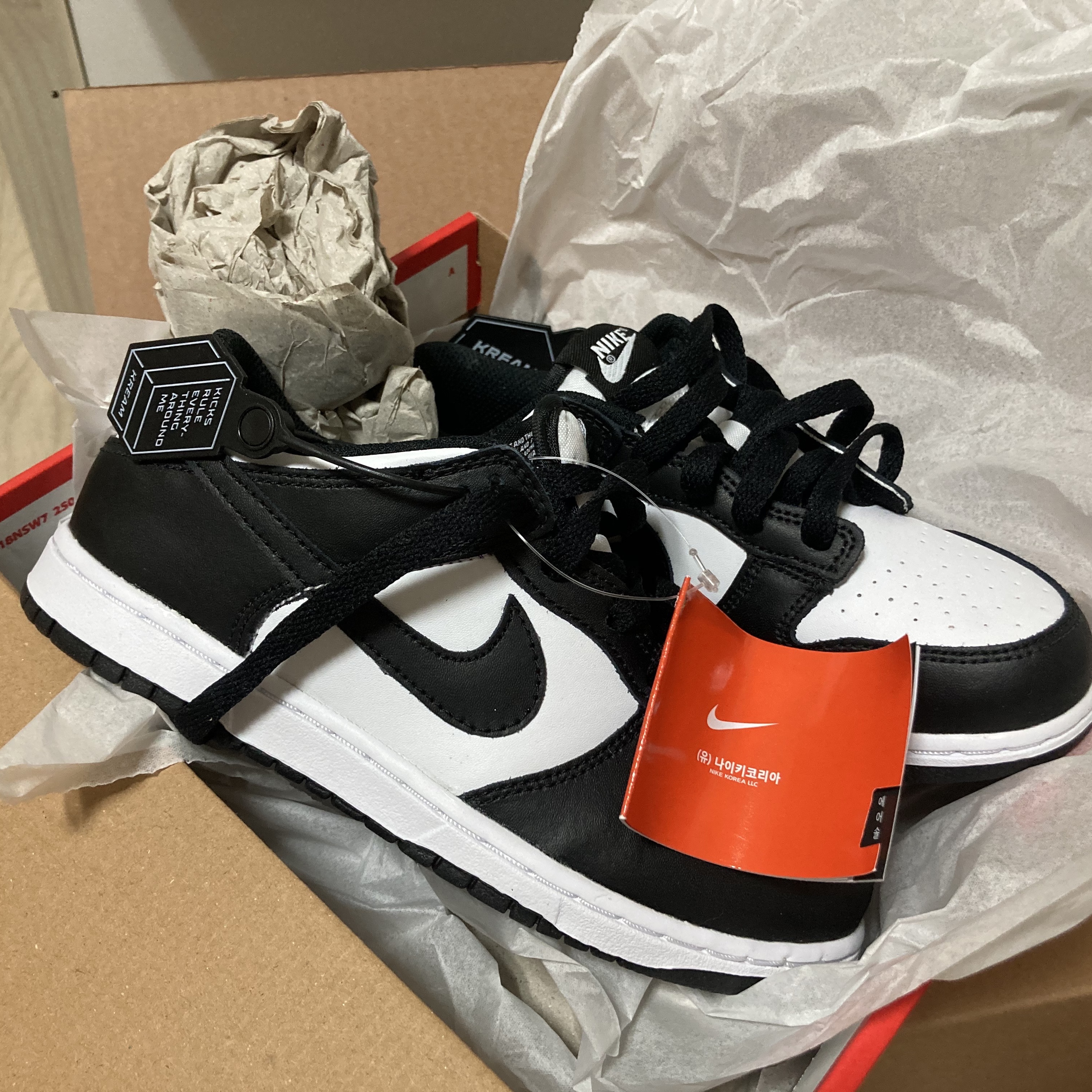 (PS) Nike Dunk Low Black 착용 스타일