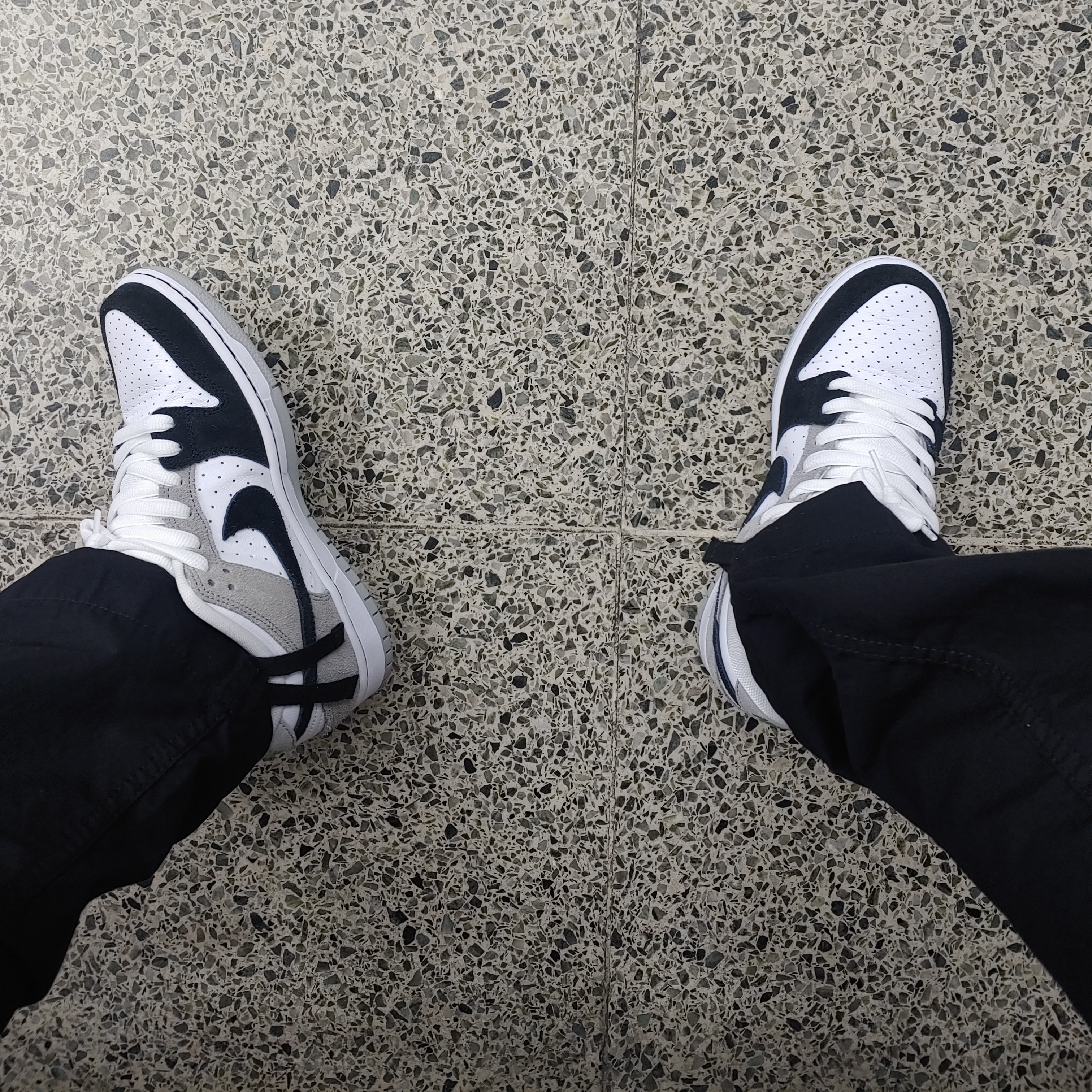 Nike SB Dunk Low Pro Chlorophyll 착용 스타일